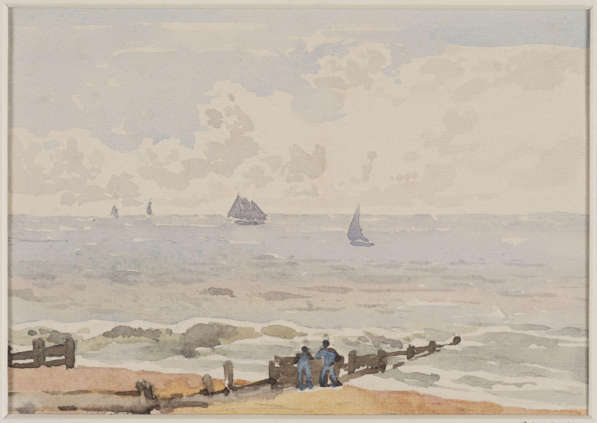 Watercolour drawing, Thomas Churchyard, c.1860