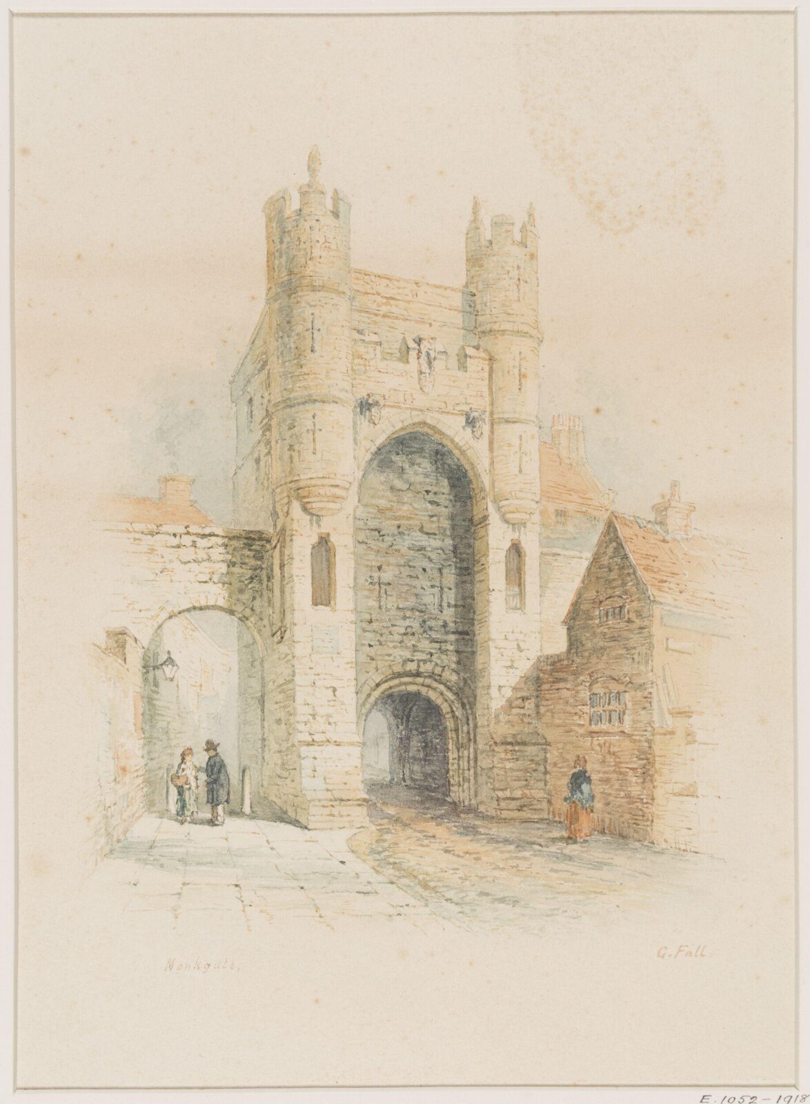 Watercolour, George Fall, c. 1868-1918