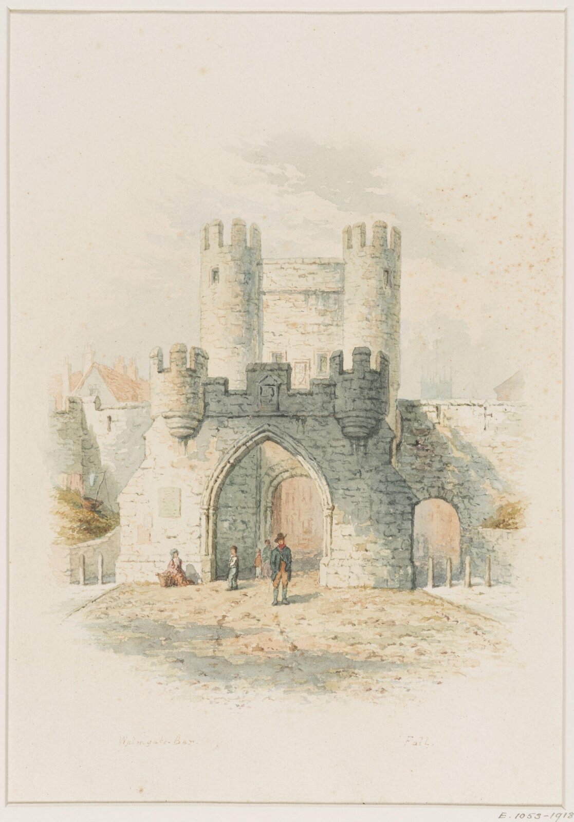 Watercolour, George Fall, c. 1868-1918