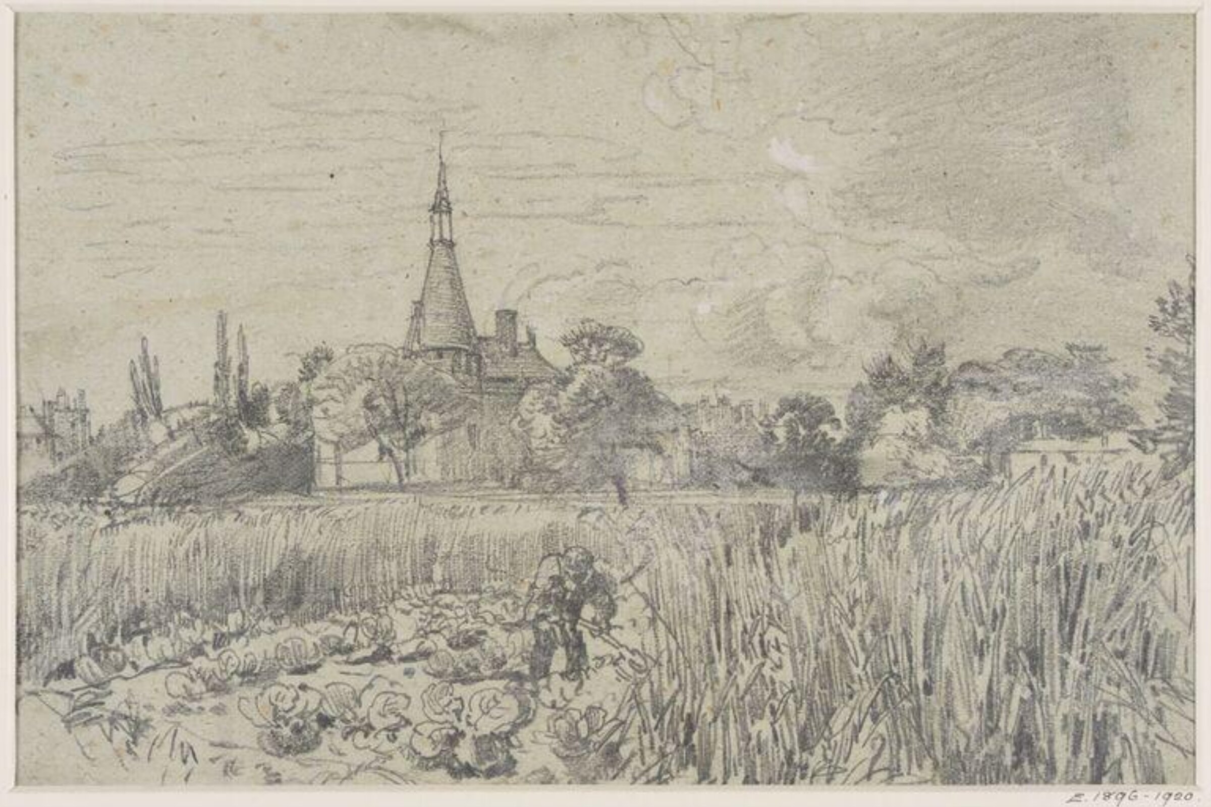 Drawing, John Cart Burgess, c. early 19th century
