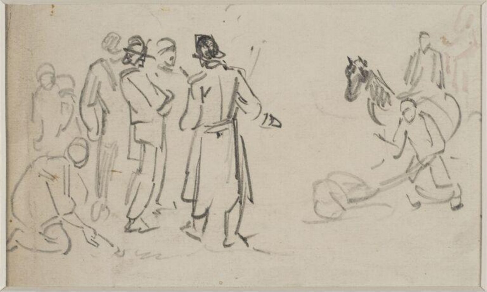 Drawing, John Cart Burgess, c. early 19th century