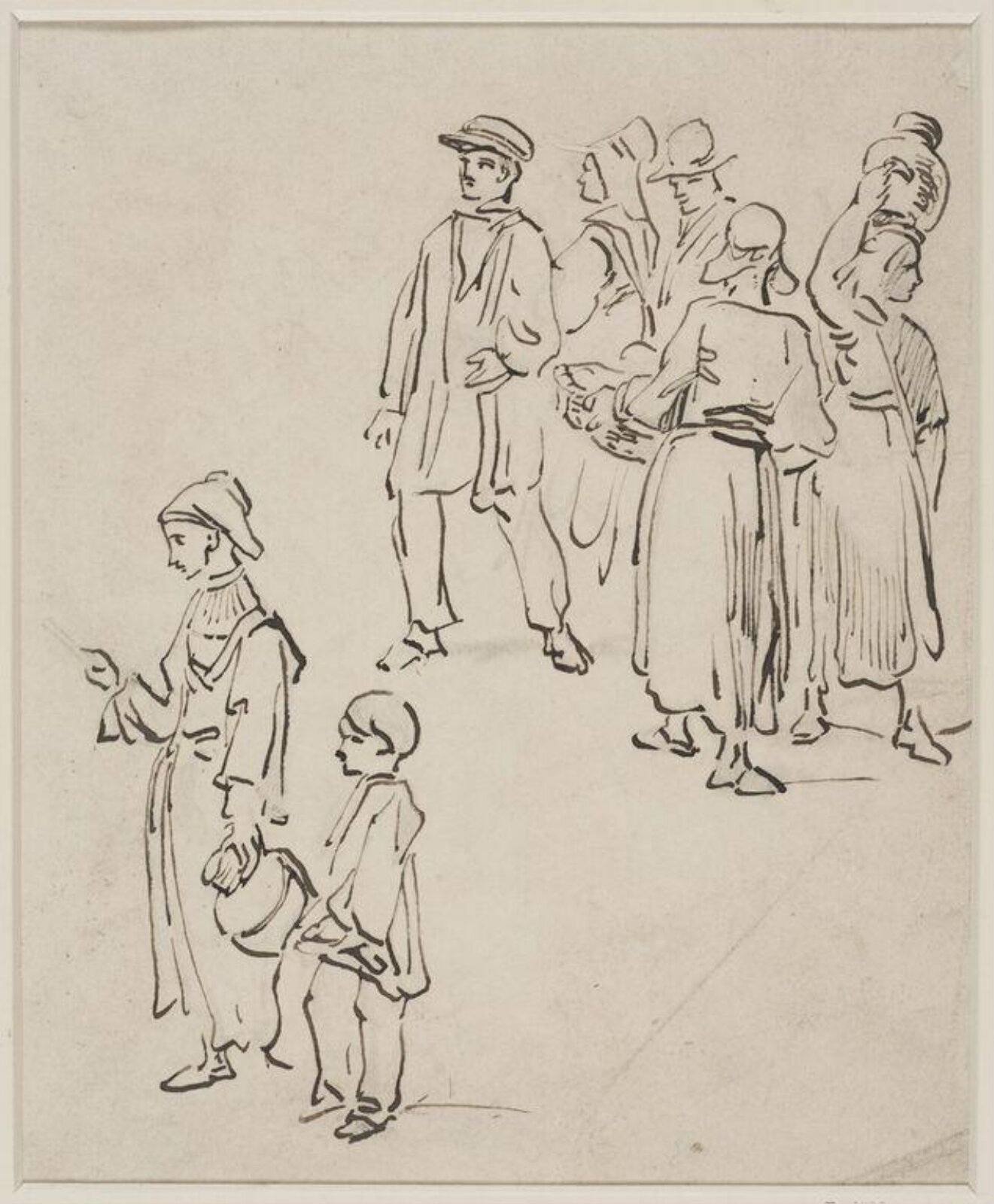Drawing, John Cart Burgess, c. early 19th century