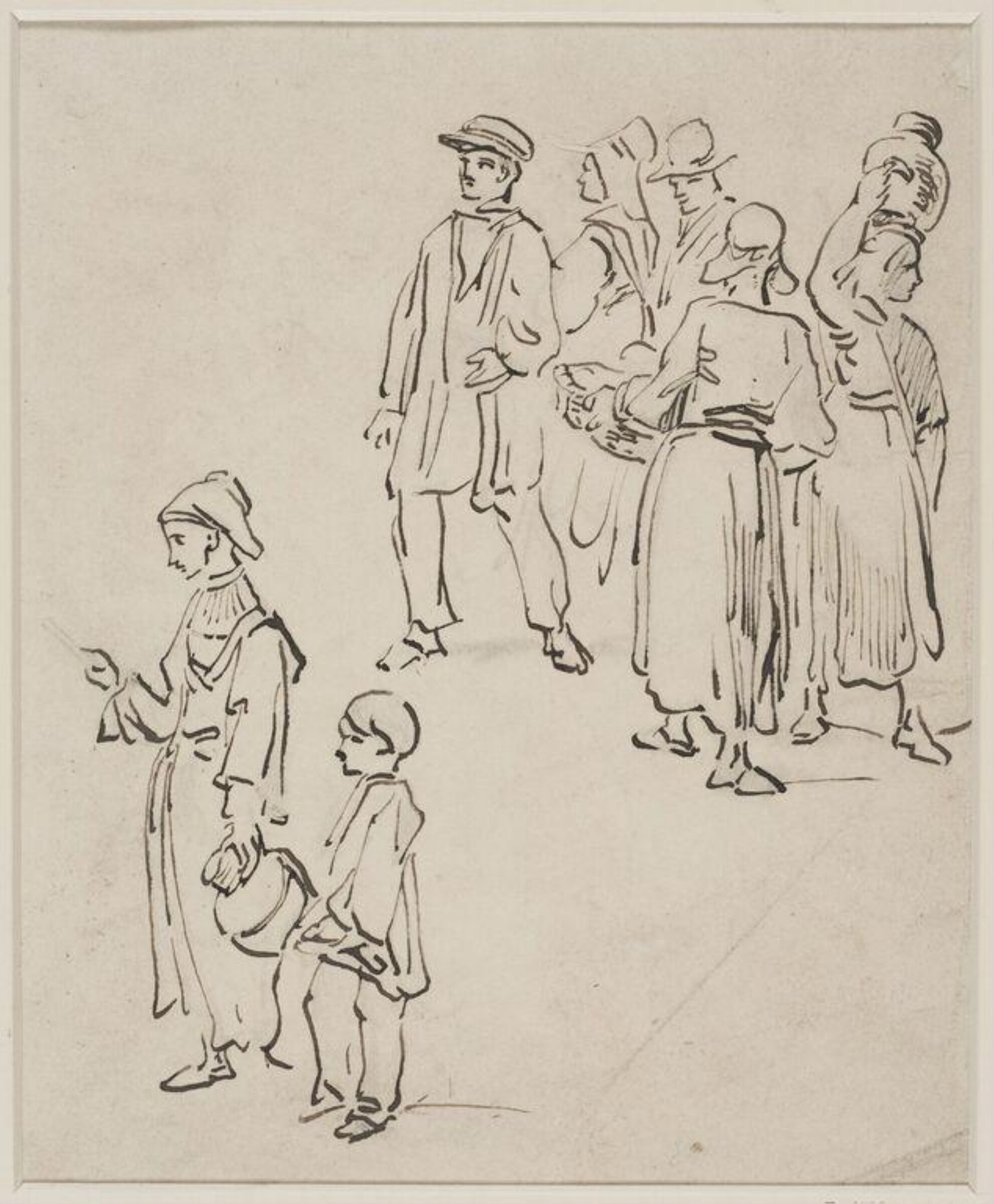 Drawing, John Cart Burgess, c. early 19th century