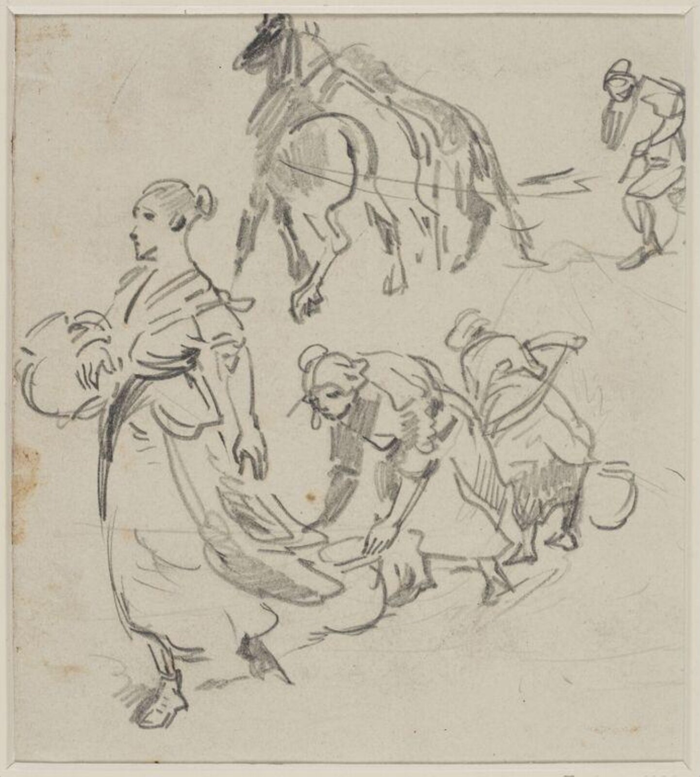 Drawing, John Cart Burgess, c. early 19th century