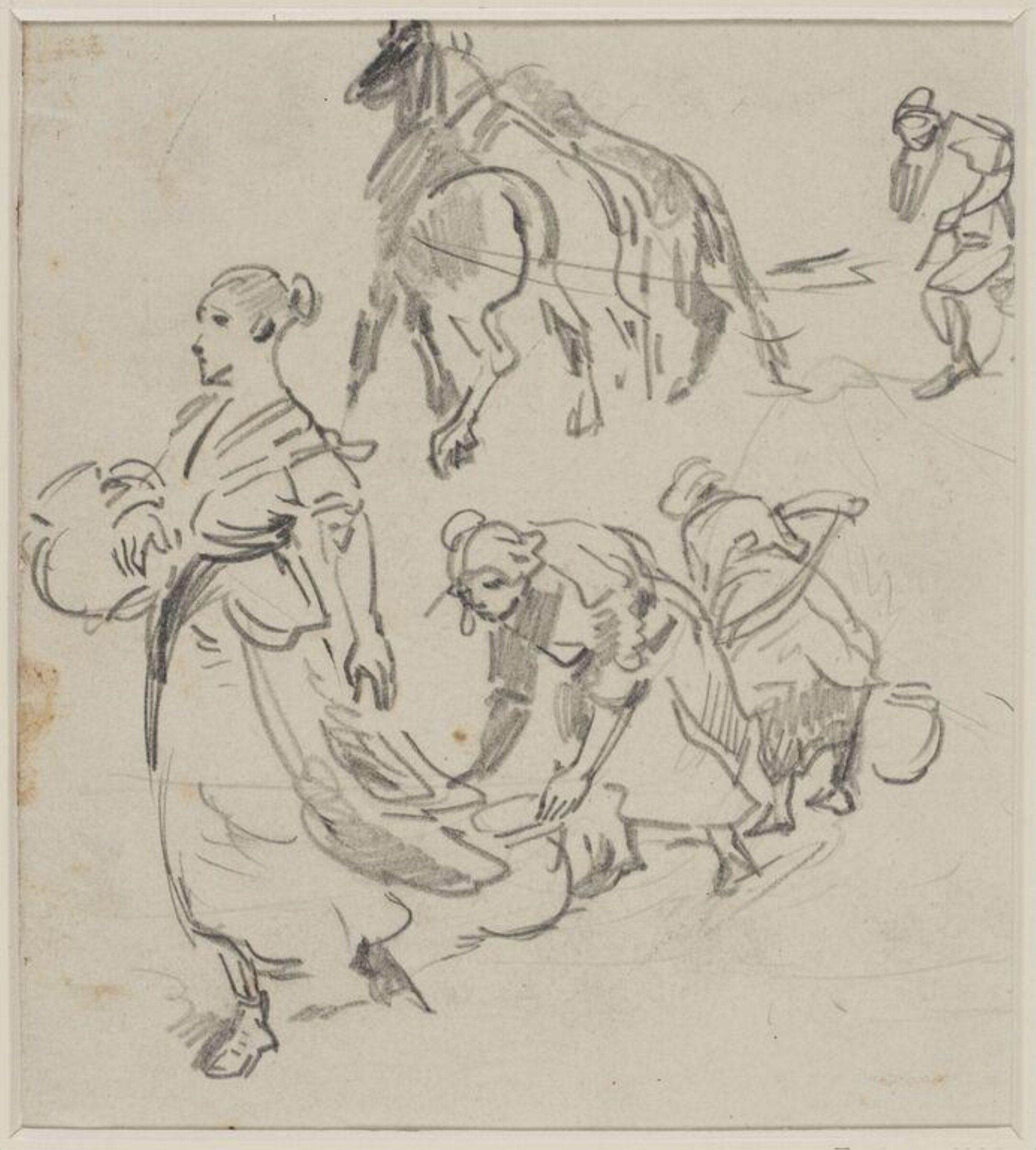 Drawing, John Cart Burgess, c. early 19th century