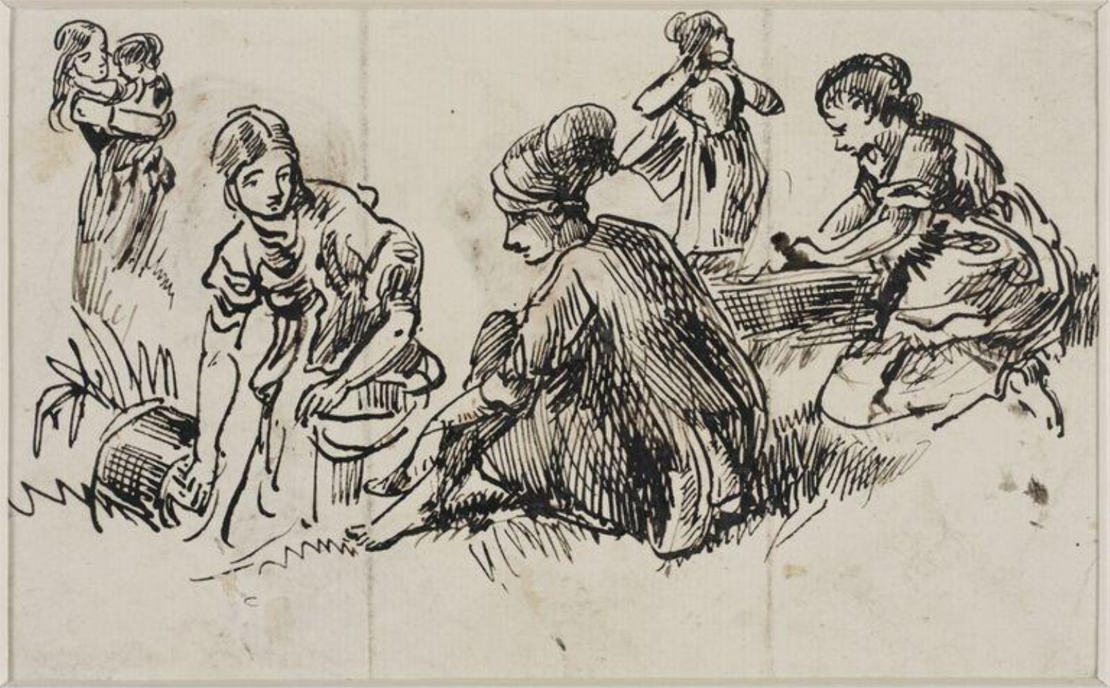 Drawing, John Cart Burgess, c. early 19th century