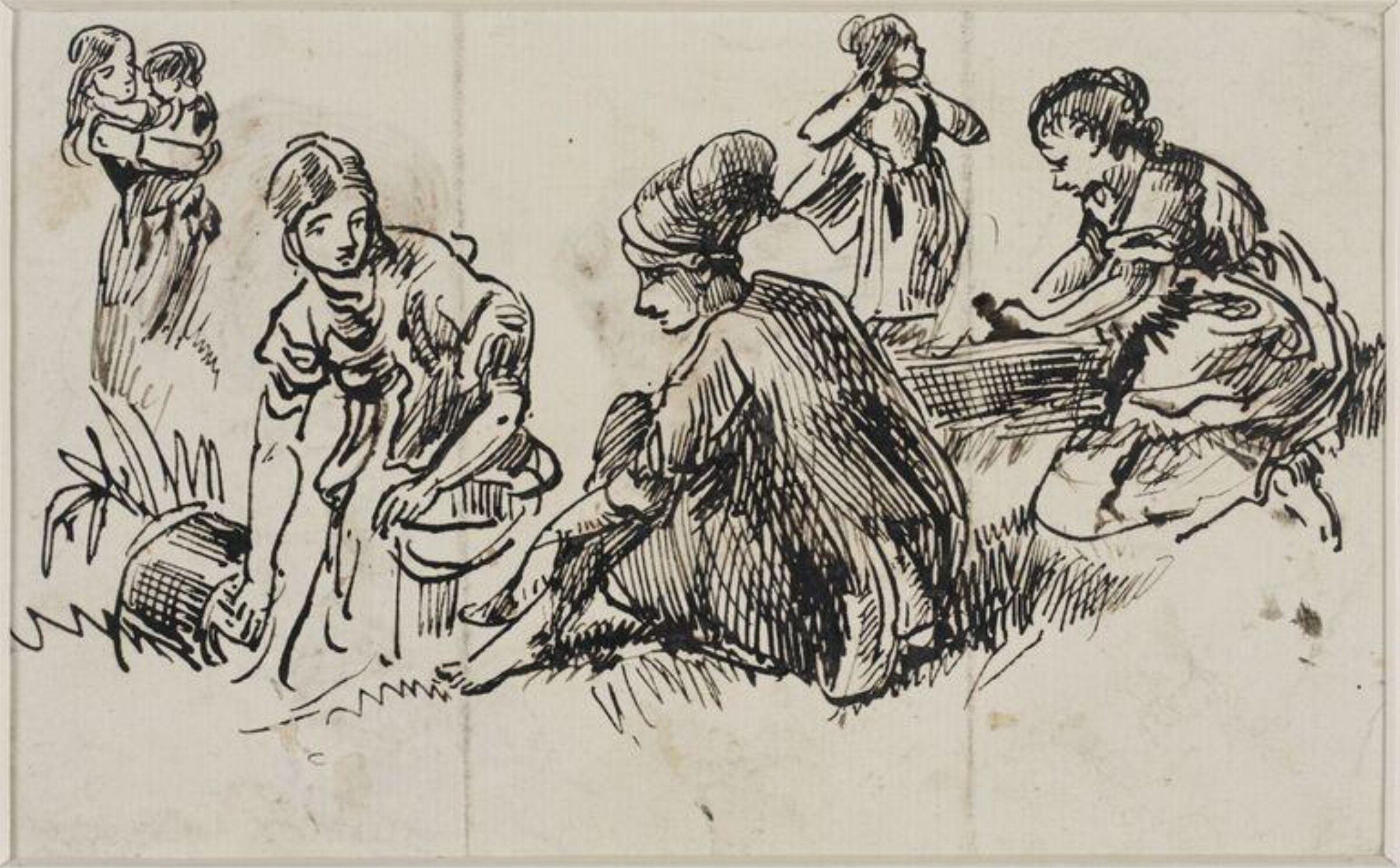 Drawing, John Cart Burgess, c. early 19th century