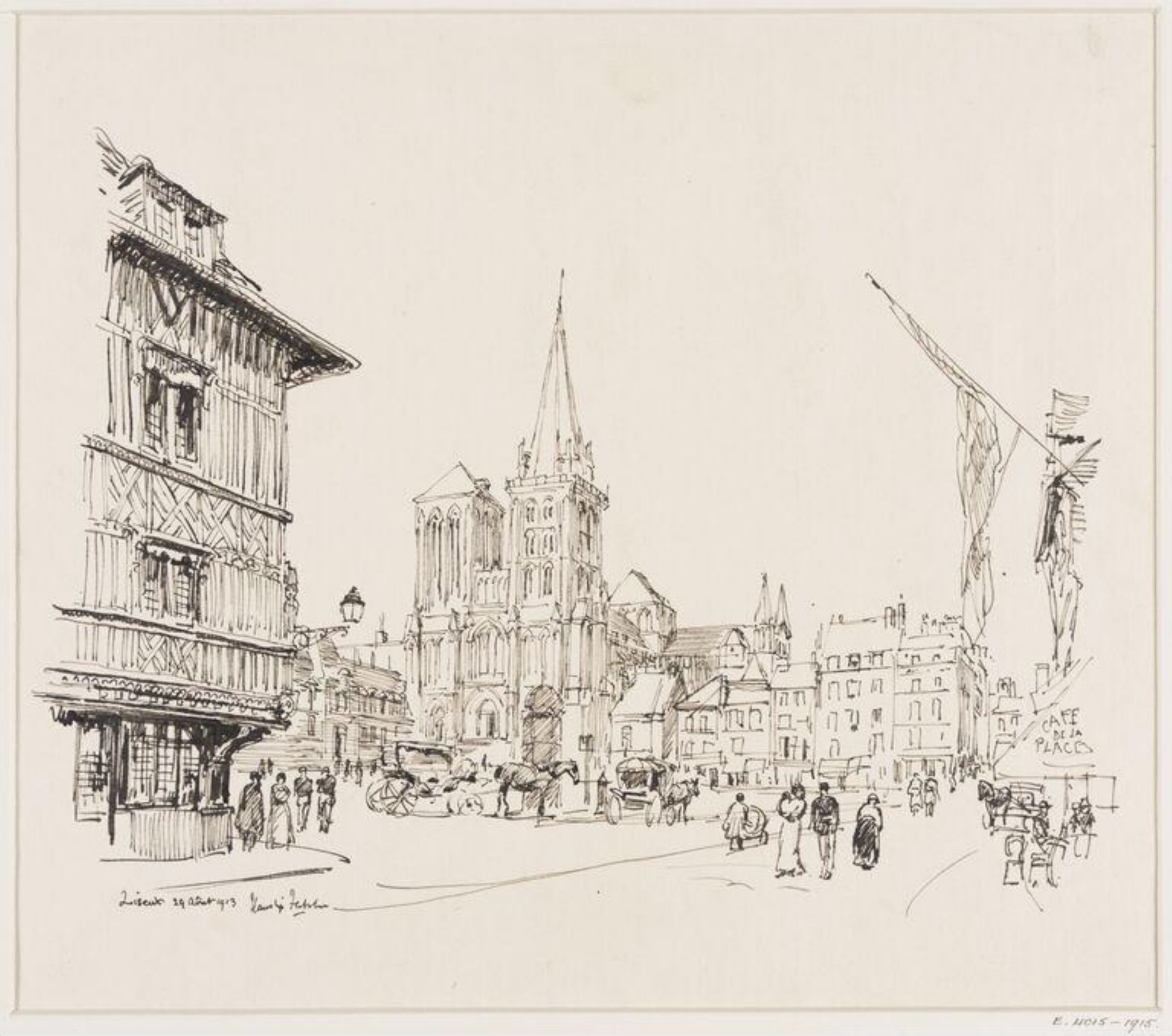 Lisieux, Hanslip Fletcher, 29 August 1913