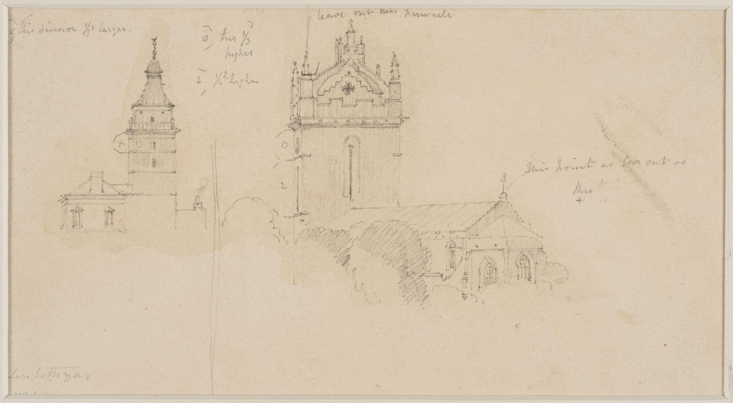 Drawing, Augustus Wall Callcott, 1800-1840