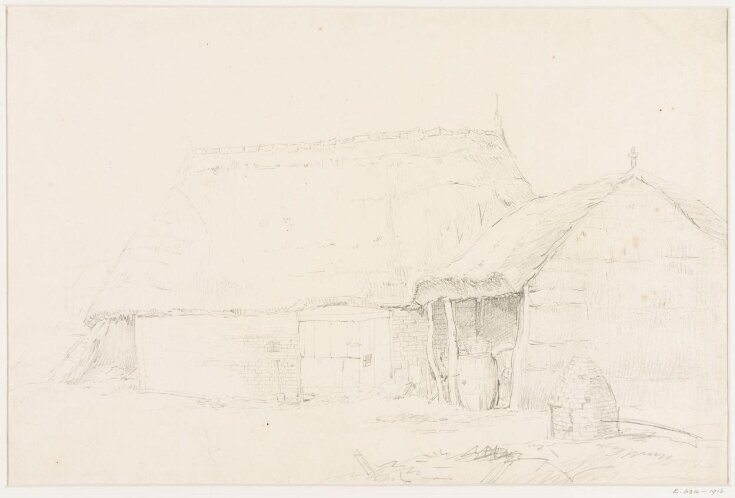 A thatched barn and shelter top image