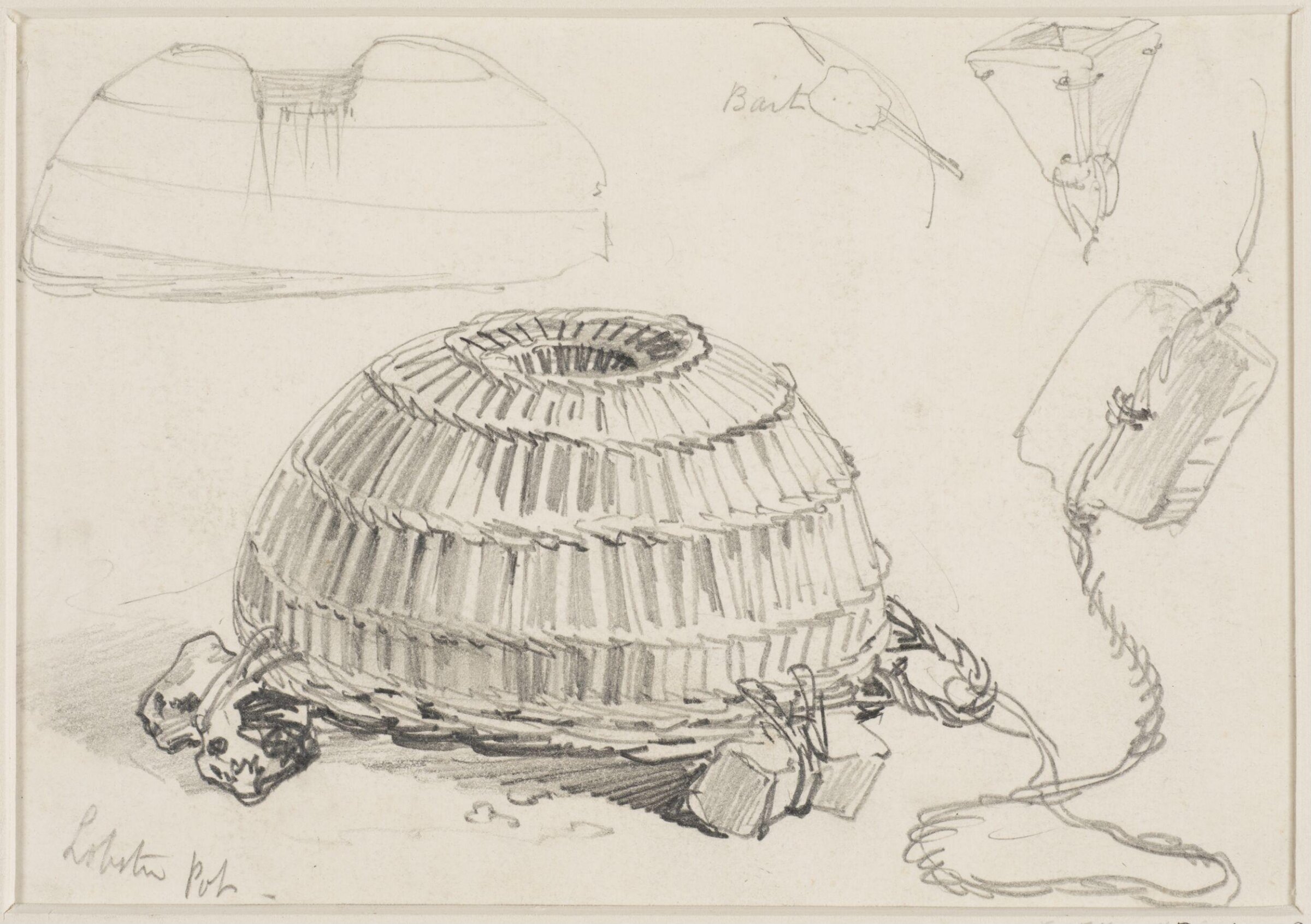 Lobster Pot, Edward Cooke, mid 19th century