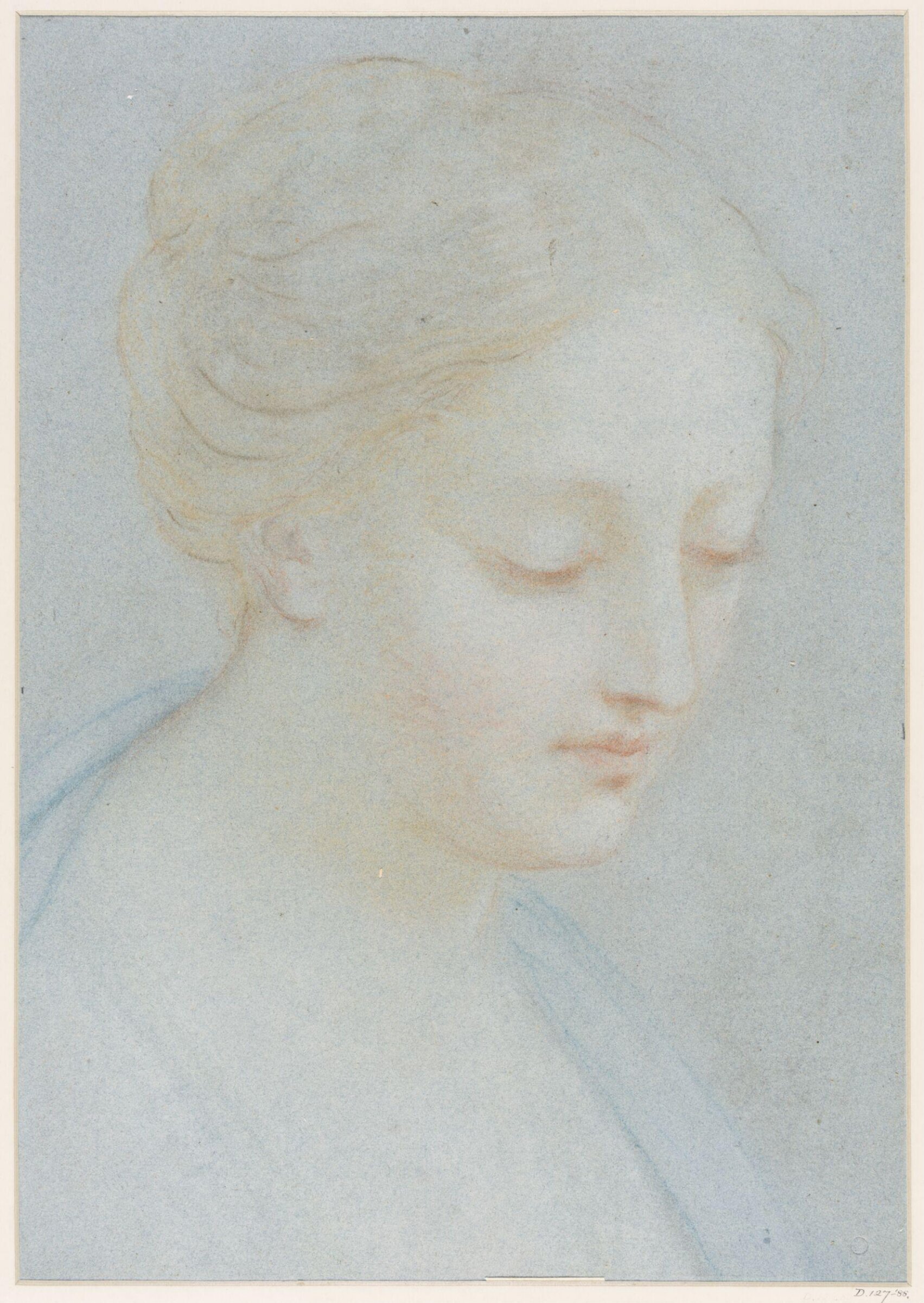 Head of a Woman, Erich Correns, ca. 1840-77