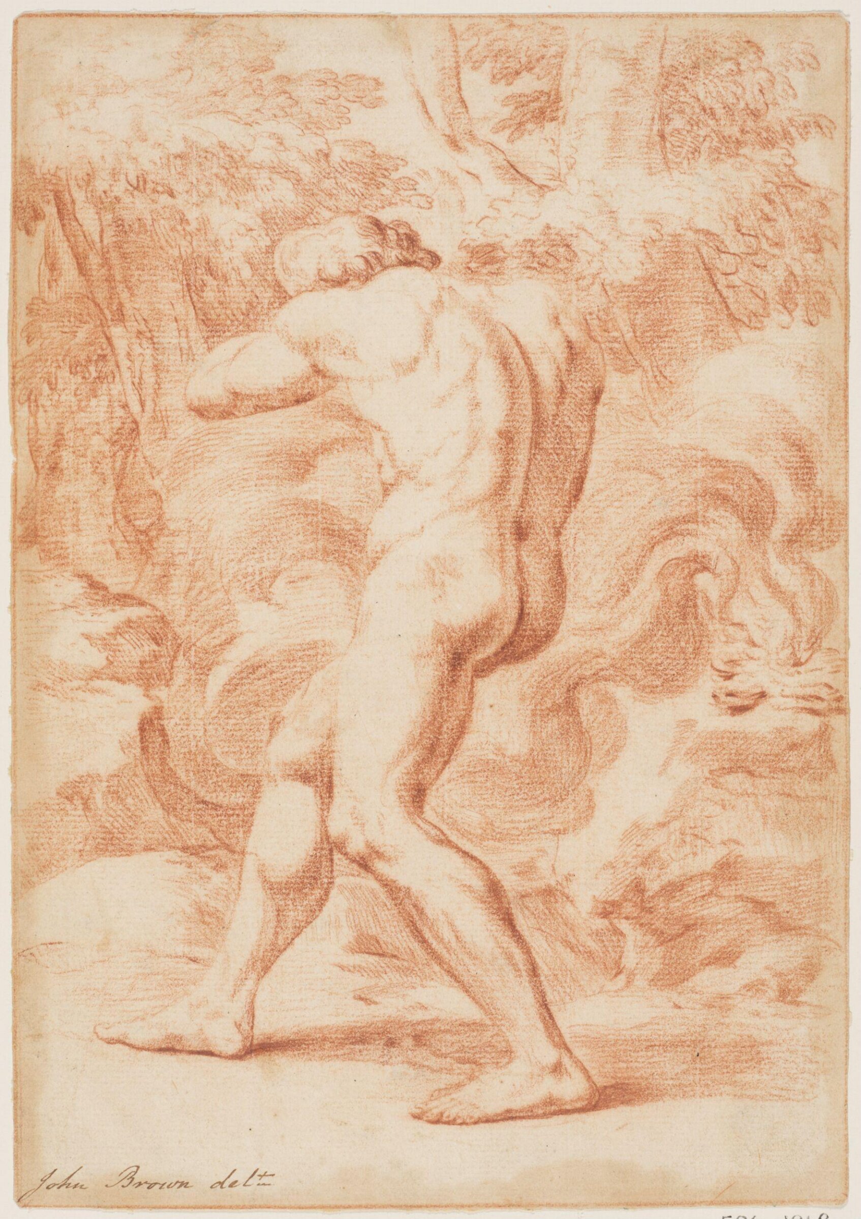 Cain after the murder of Abel, John Brown, c 1761