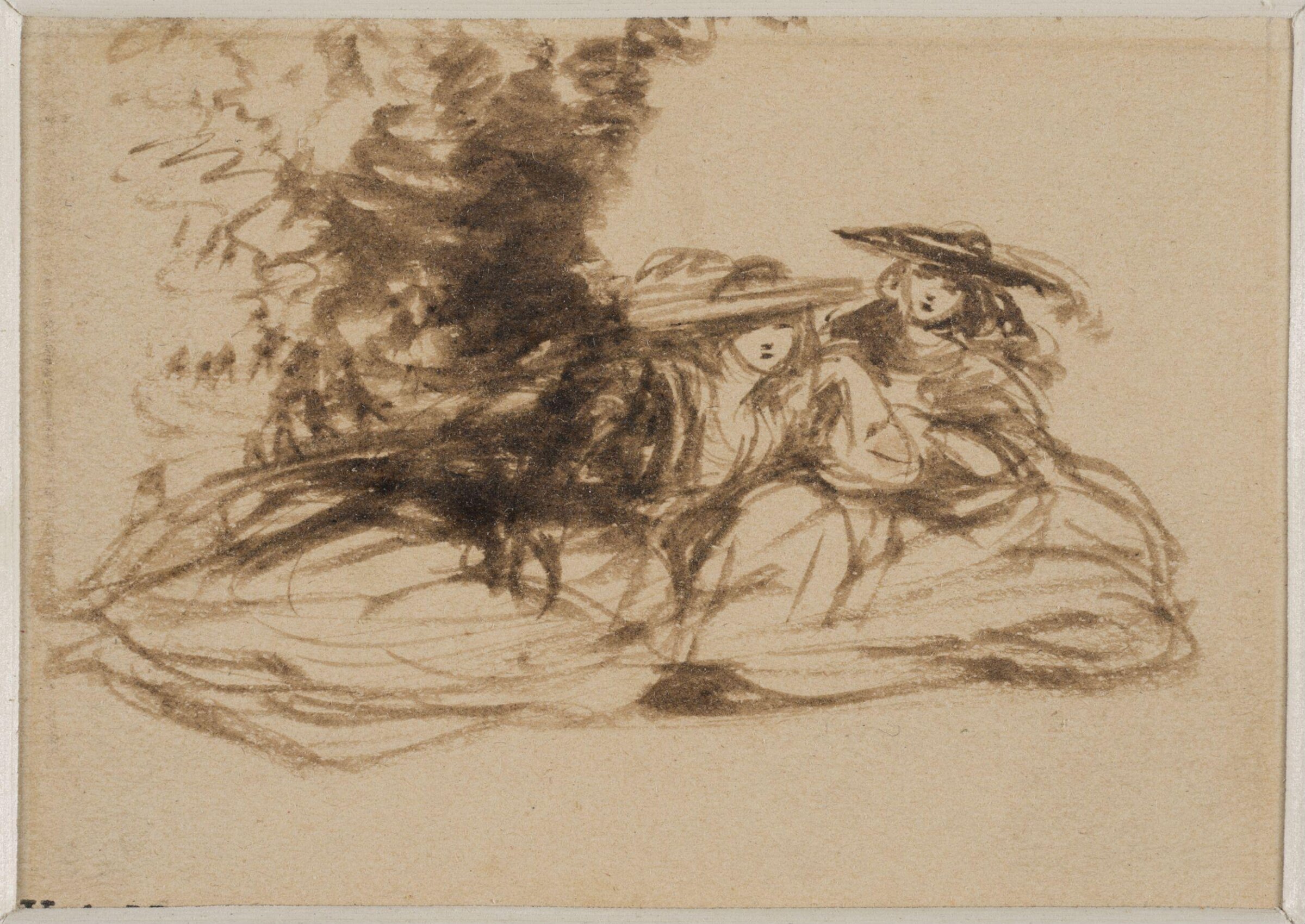 Drawing, Burne-Jones, 1833-1898