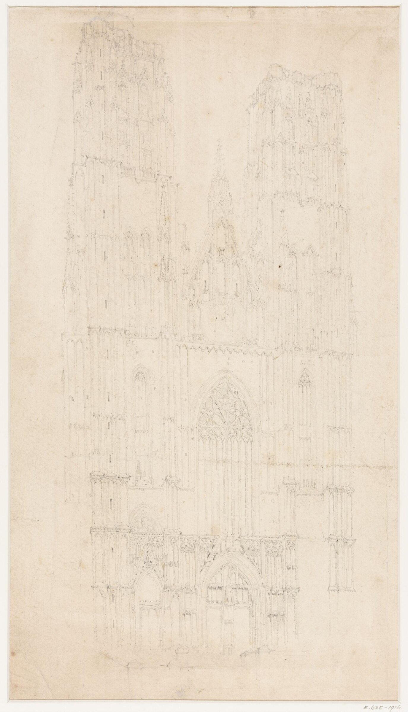 Church of St. Gudule, Thomas Sidney Cooper, mid 19th century
