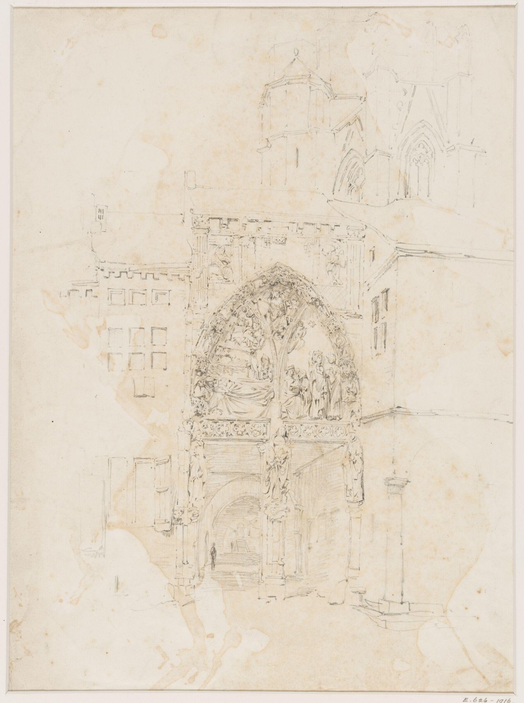 Church of St. Maternus at Huy, Thomas Sidney Cooper, mid 19th century