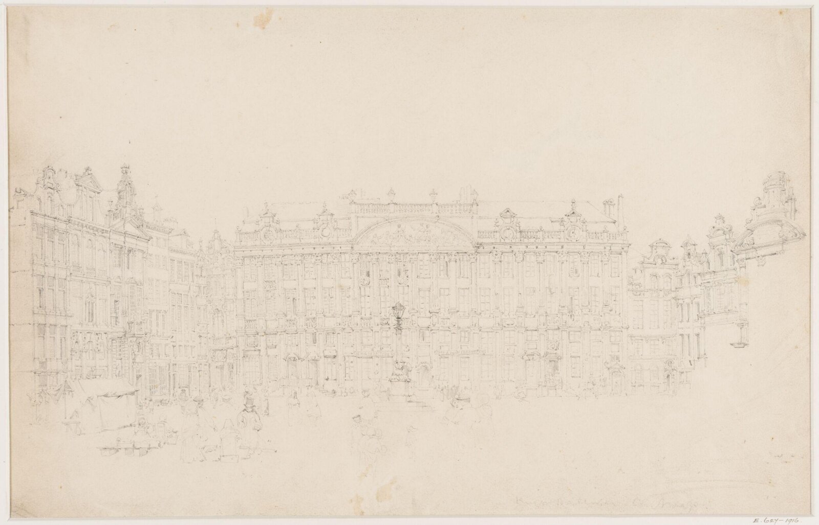 Grande Place, Brussels, Томас Сидней Купер, середина XIX века