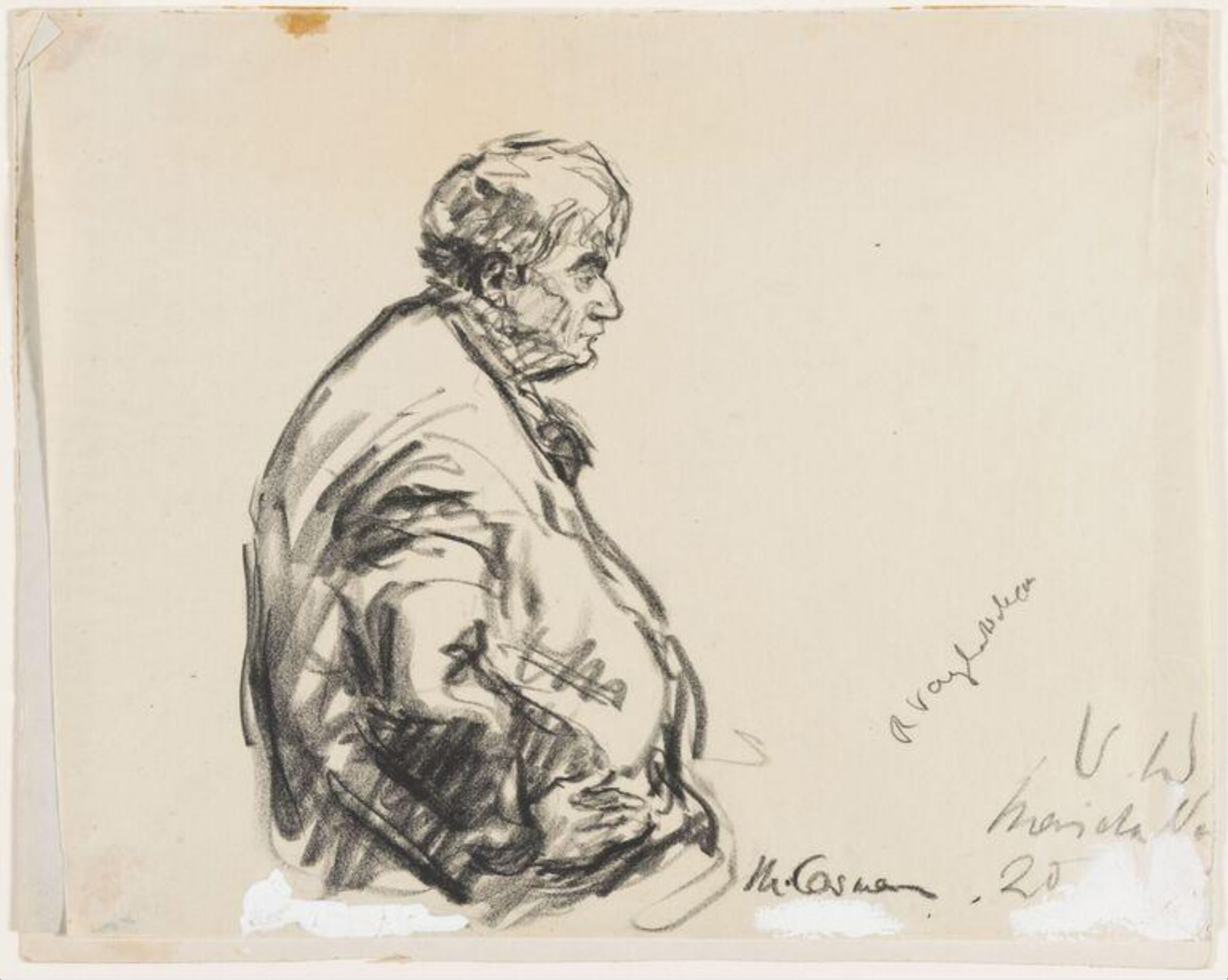 Ralph Vaughan Williams, Milein Cosman, 1948