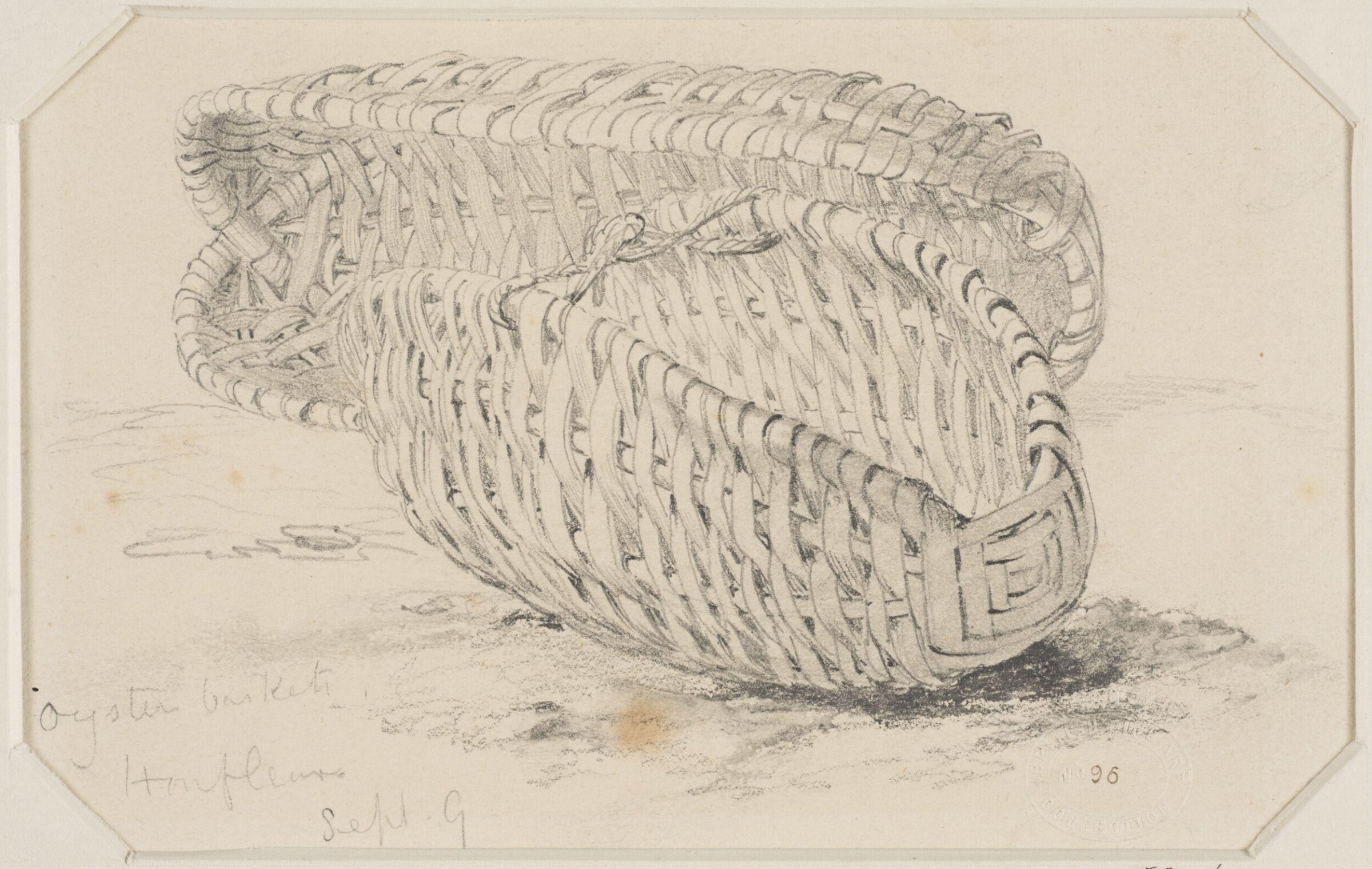 Oyster Baskets, Edward Cooke, 1833