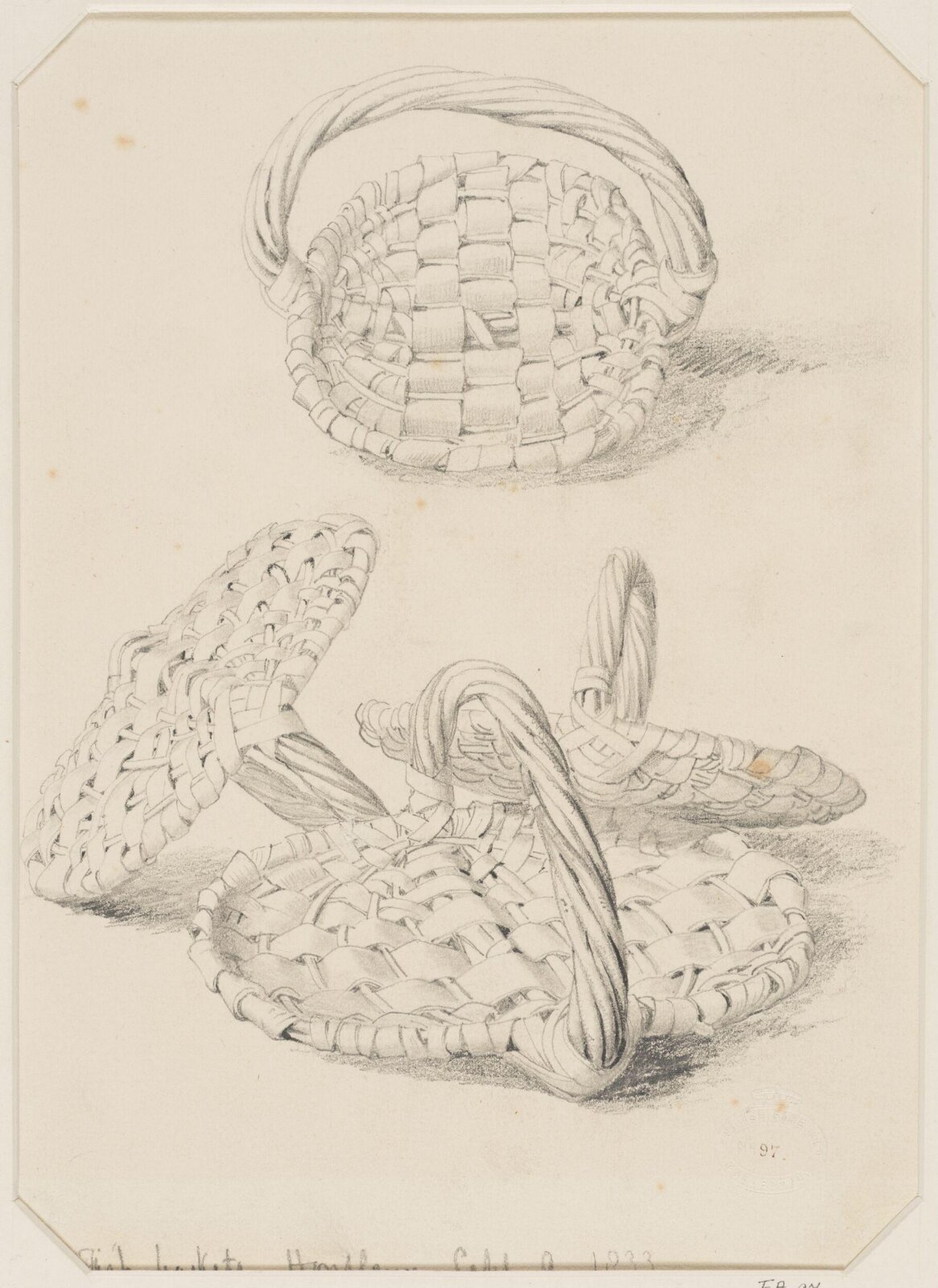 Fish Baskets, Edward Cooke, 1833