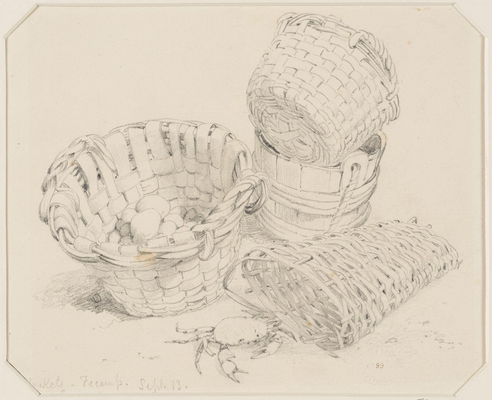 Baskets, Edward Cooke, 1833