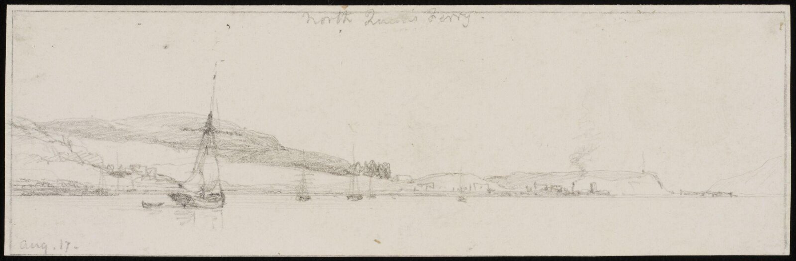 North Queen's Ferry, Edward Cooke, mid 19th century