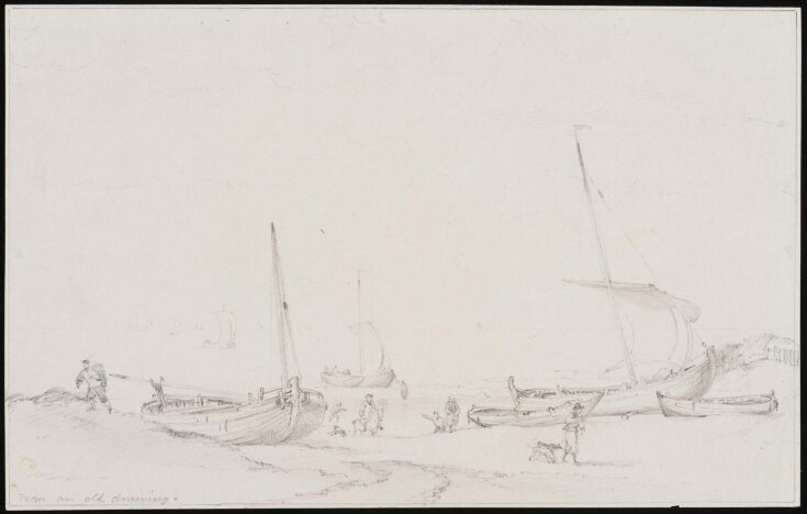 Study of shipping and boats | Edward Cooke | V&A Explore The Collections
