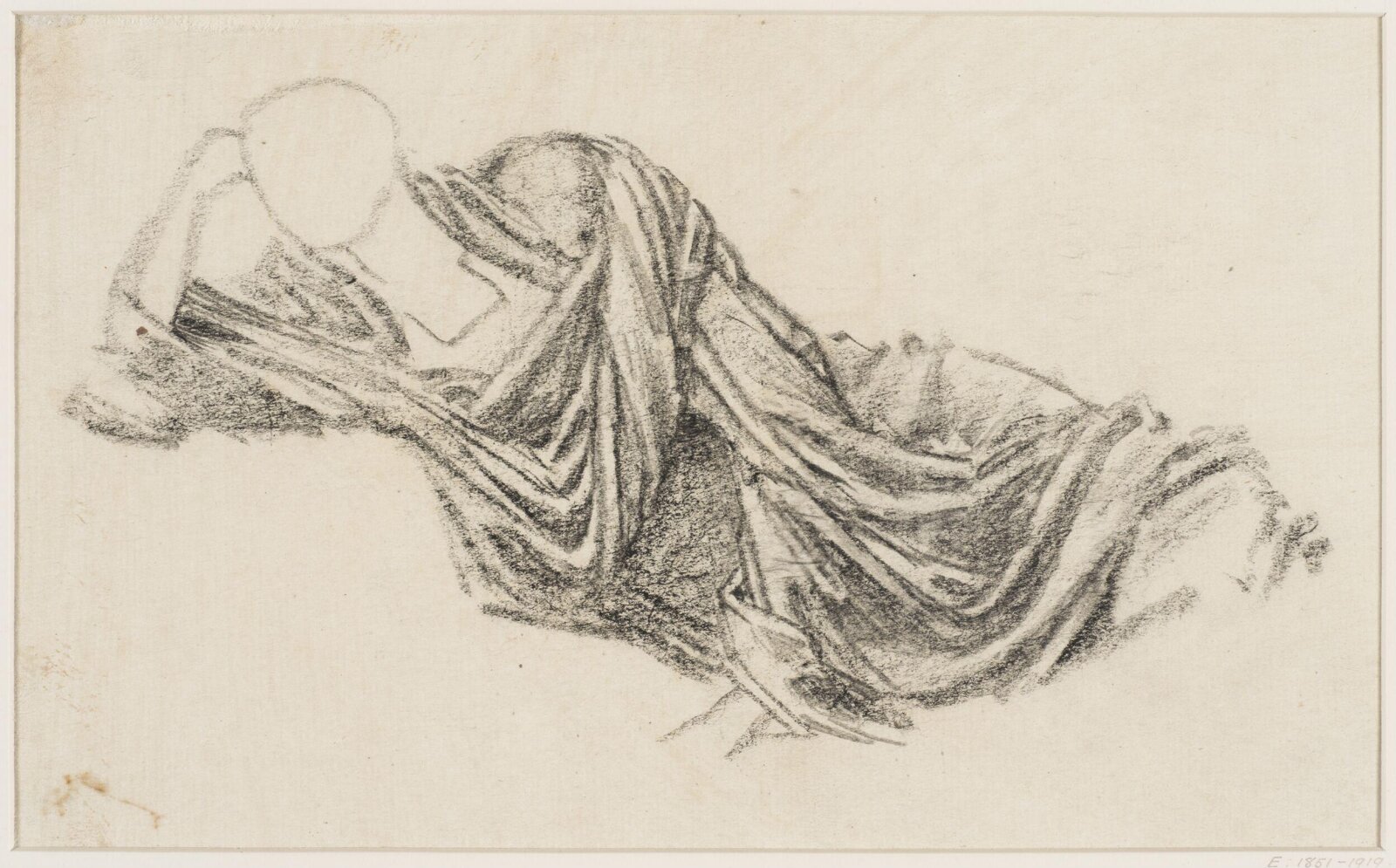 Drawing, Edward Coley Burne-Jones, 1833-1898