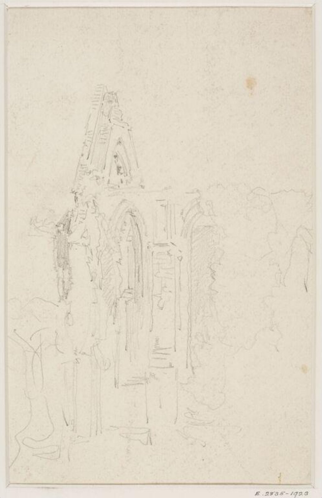 Drawing, Henry Bright, c. 1830-1873