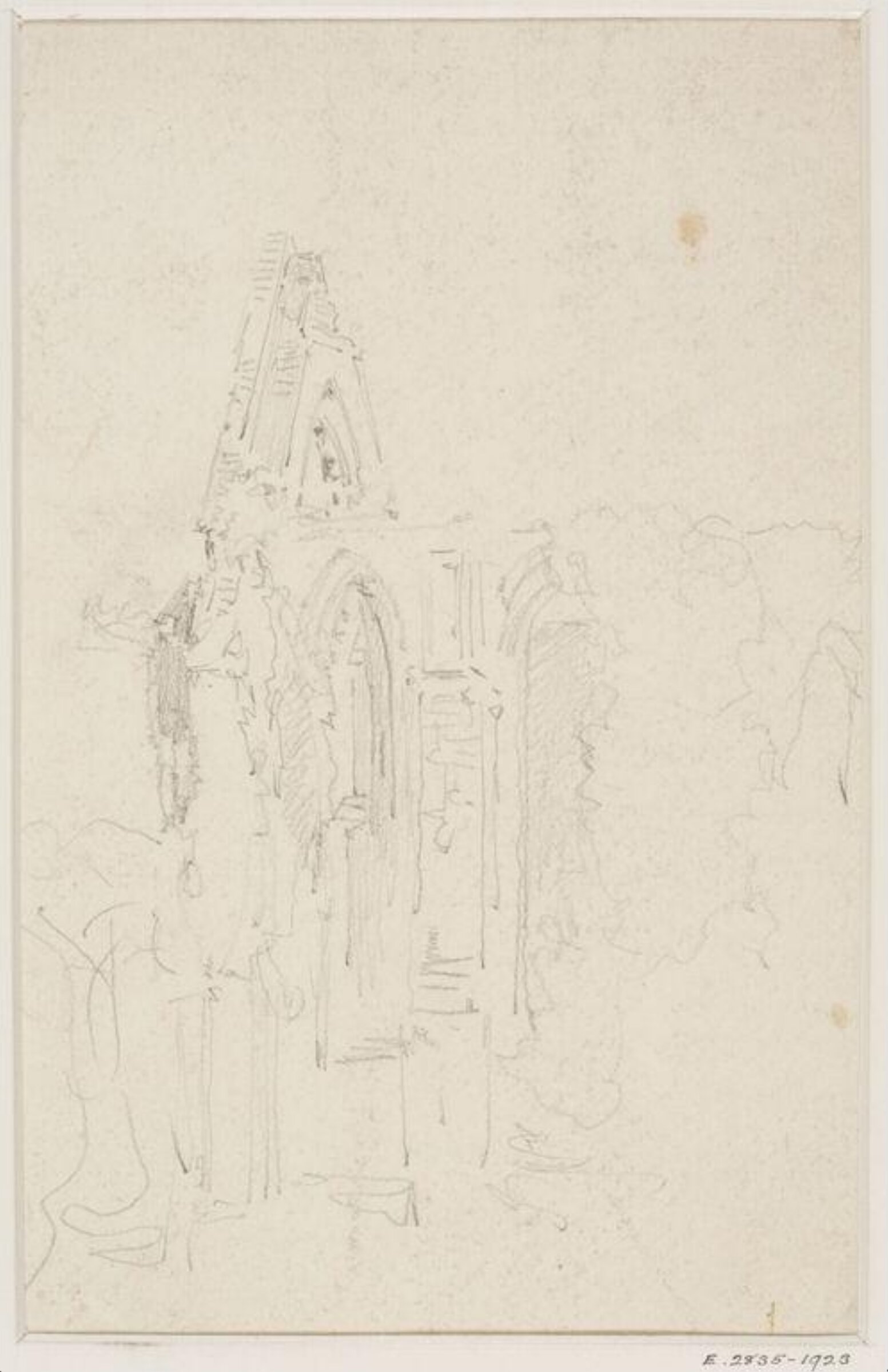 Drawing, Henry Bright, c. 1830-1873