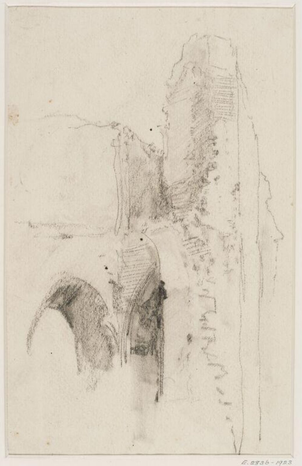 Drawing, Henry Bright, 1830-1873
