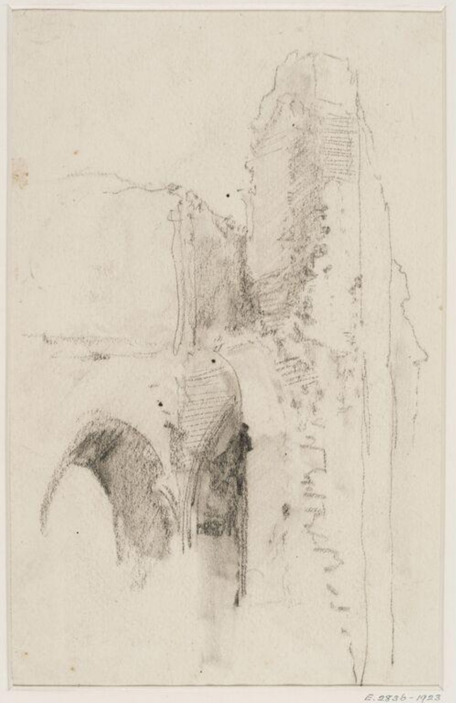 Drawing, Henry Bright, 1830-1873