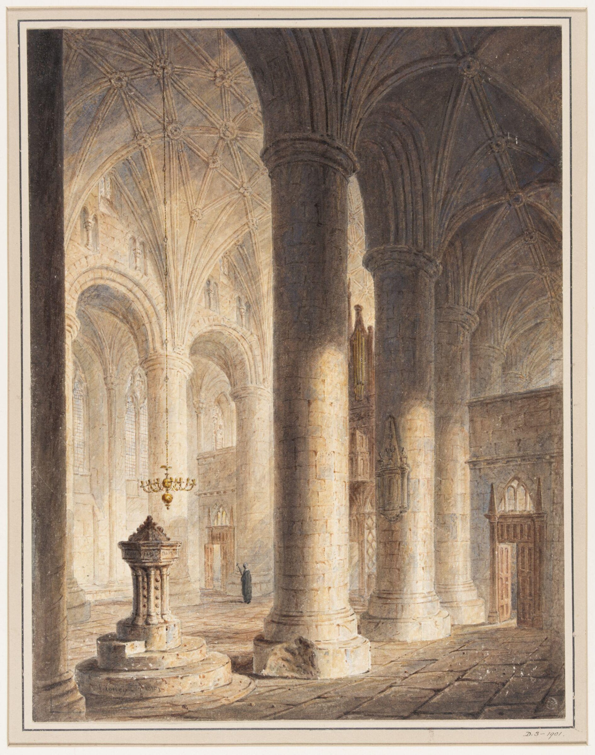 Tewkesbury Abbey, Coney, 1820