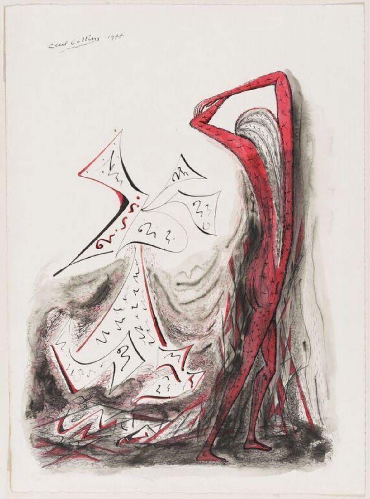 Figure and Tree, Cecil Collins, 1944