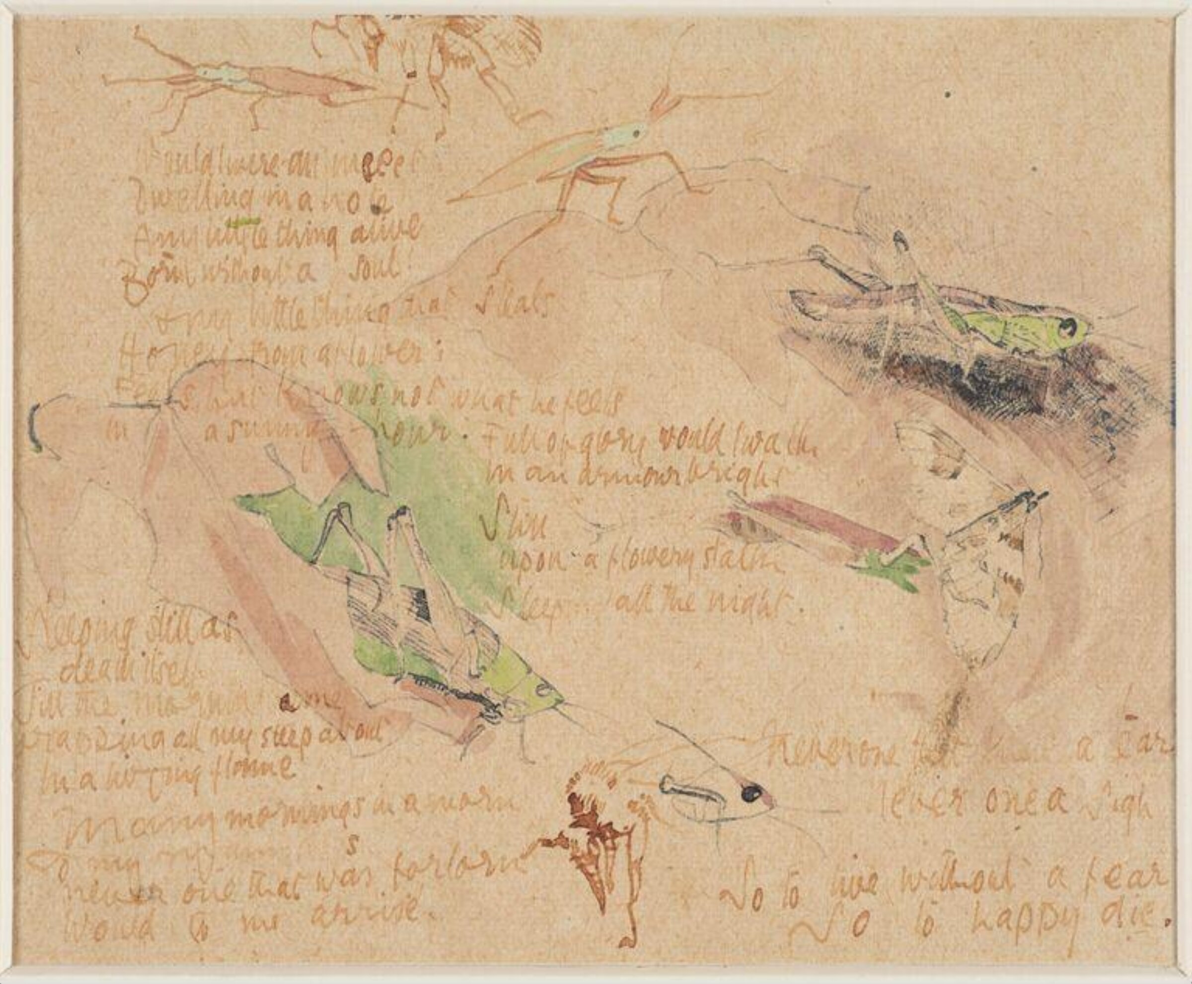 Poem Painting, Edna Clarke Hall, ca. 1922-26
