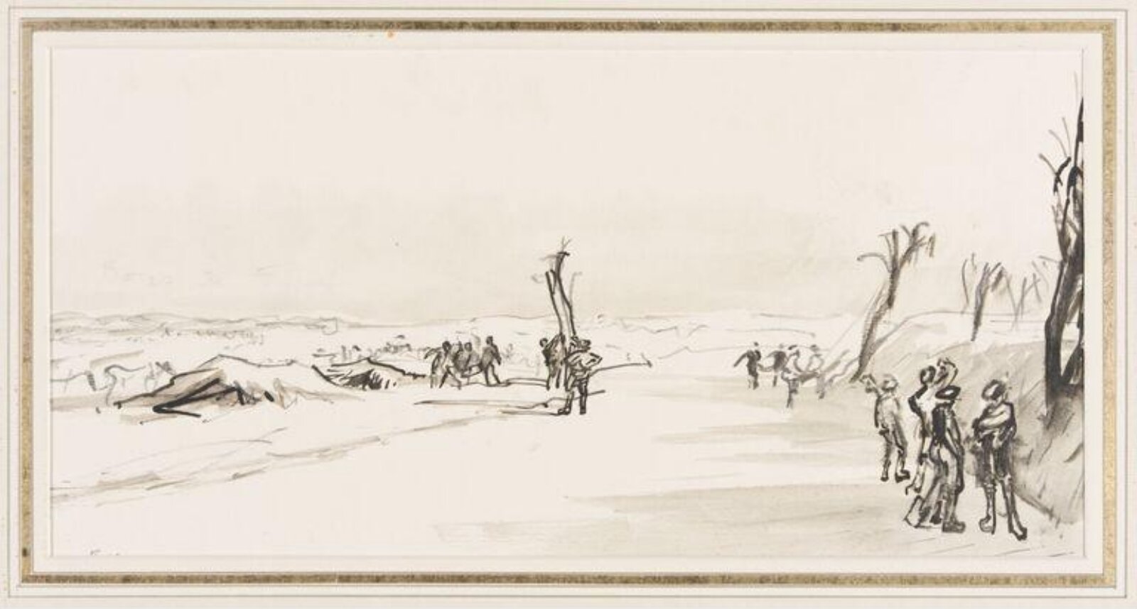 Drawing, David Muirhead Bone, c. 1896-1920