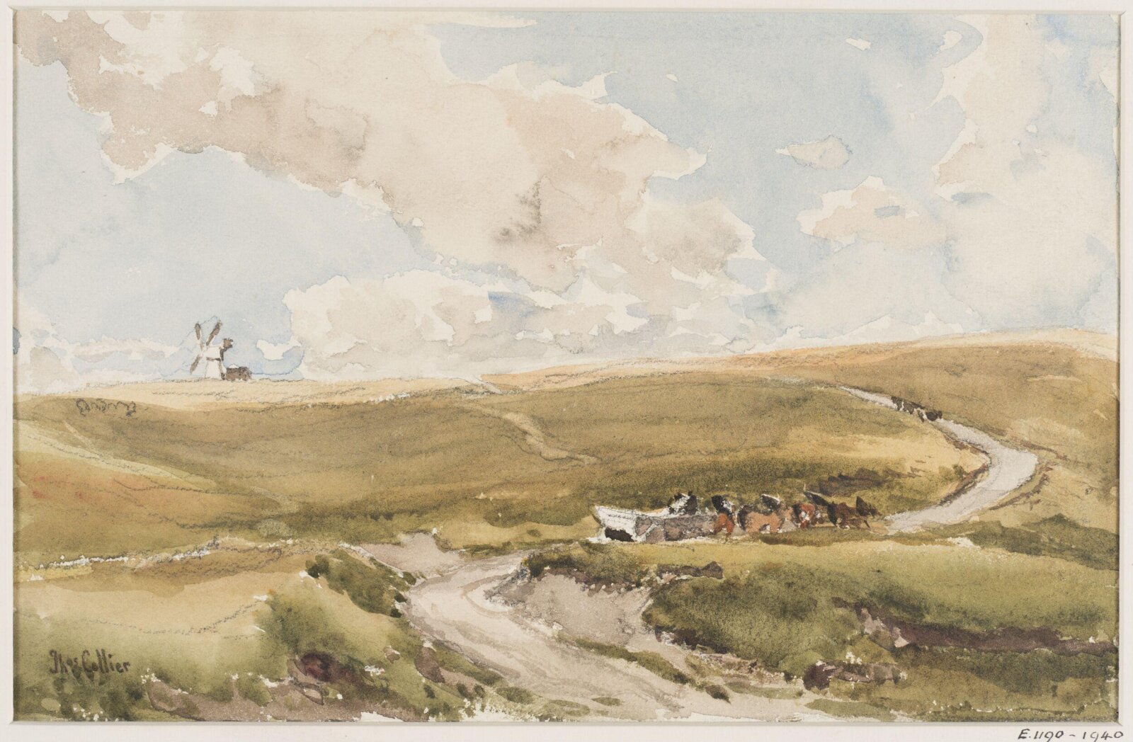 Sussex Downs, Collier, 1878