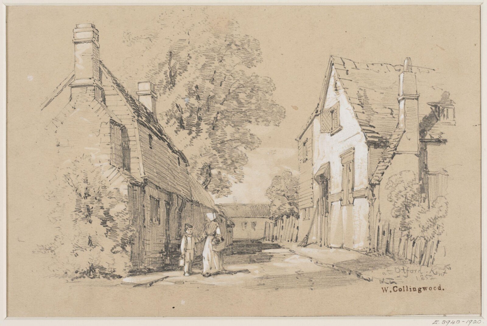 At Otford, Kent, William Collingwood, 1852