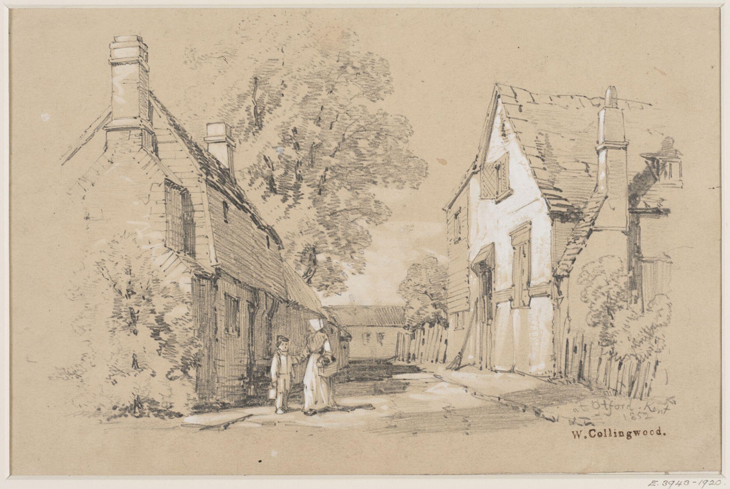At Otford, Kent, William Collingwood, 1852