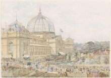 The Official Opening of the 1862 London International Exhibition thumbnail 1