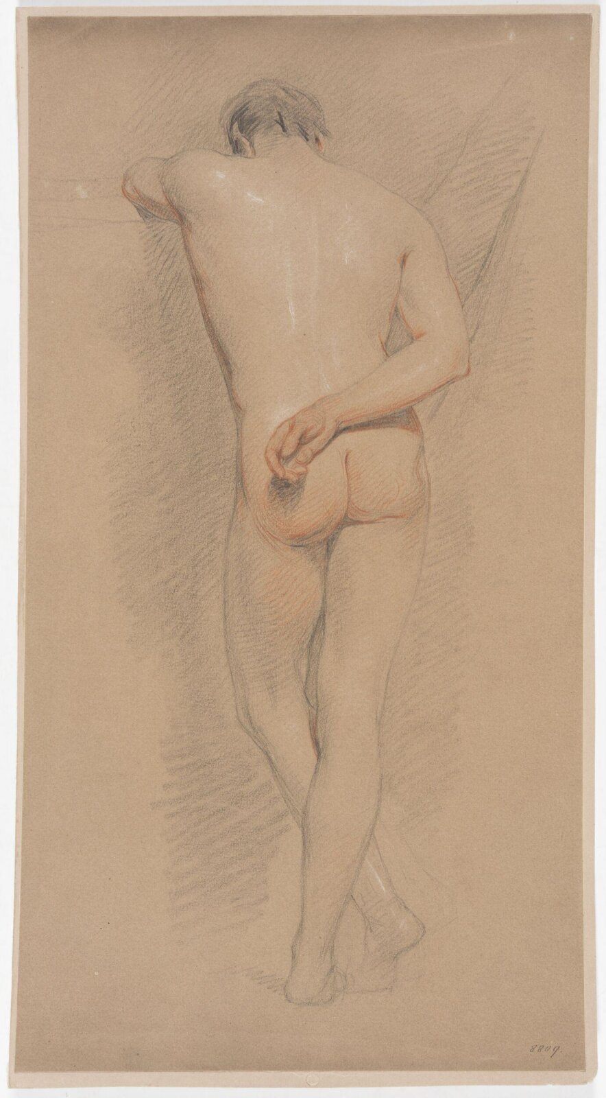 Drawing, George Raphael Ward, c. 1817-1879