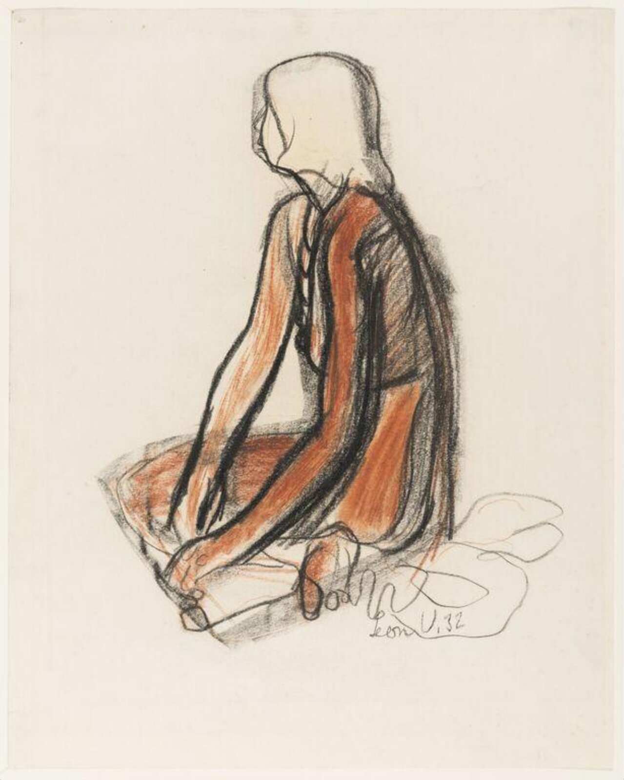 Drawing, Leon Underwood, 1932