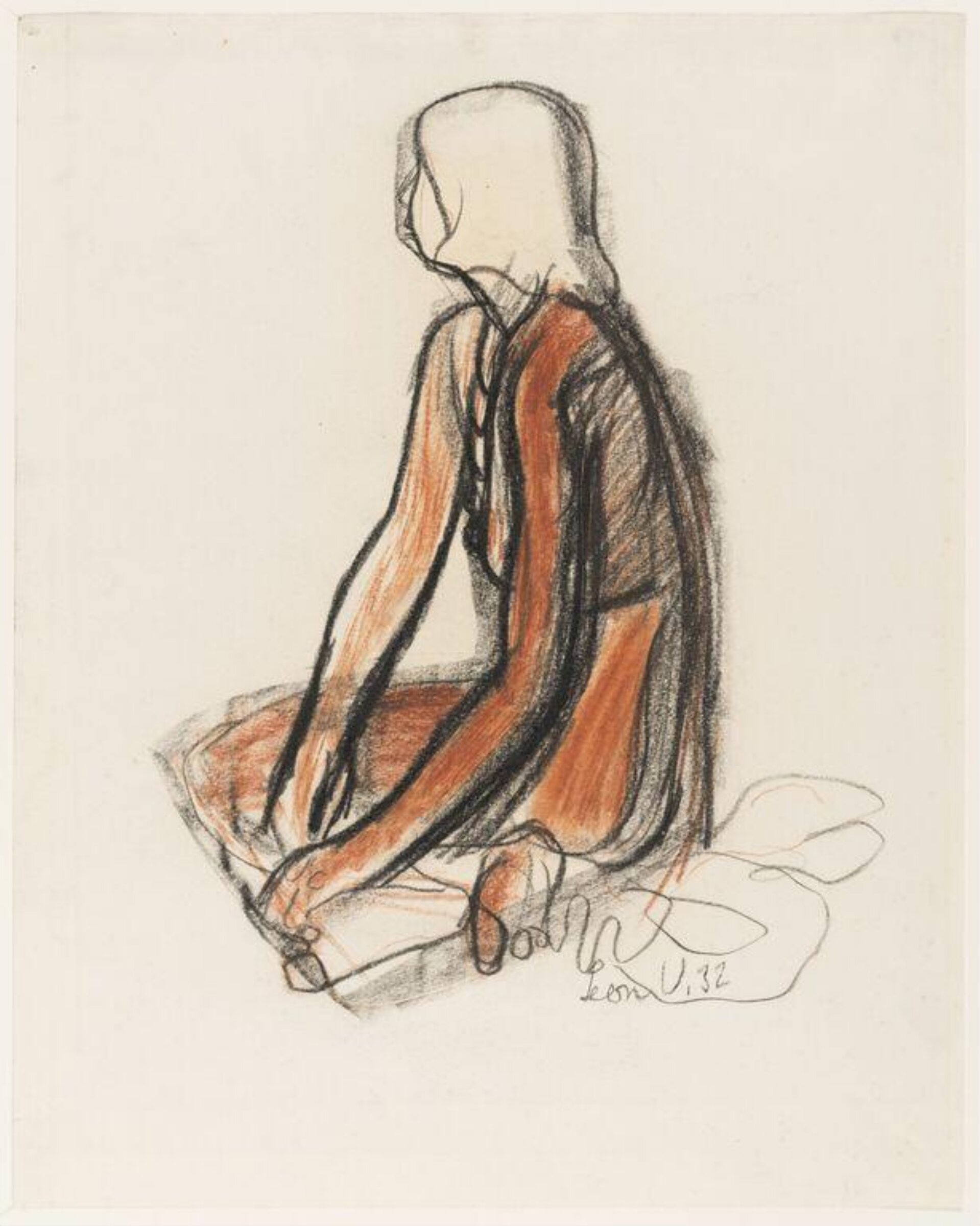 Drawing, Leon Underwood, 1932