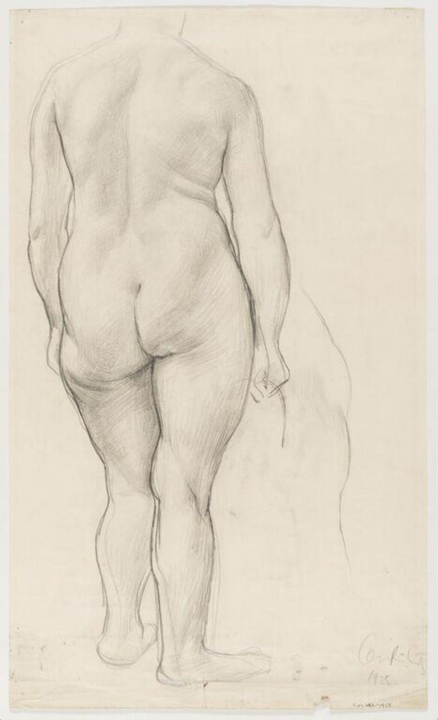 Study, Ceri Richards, 1925