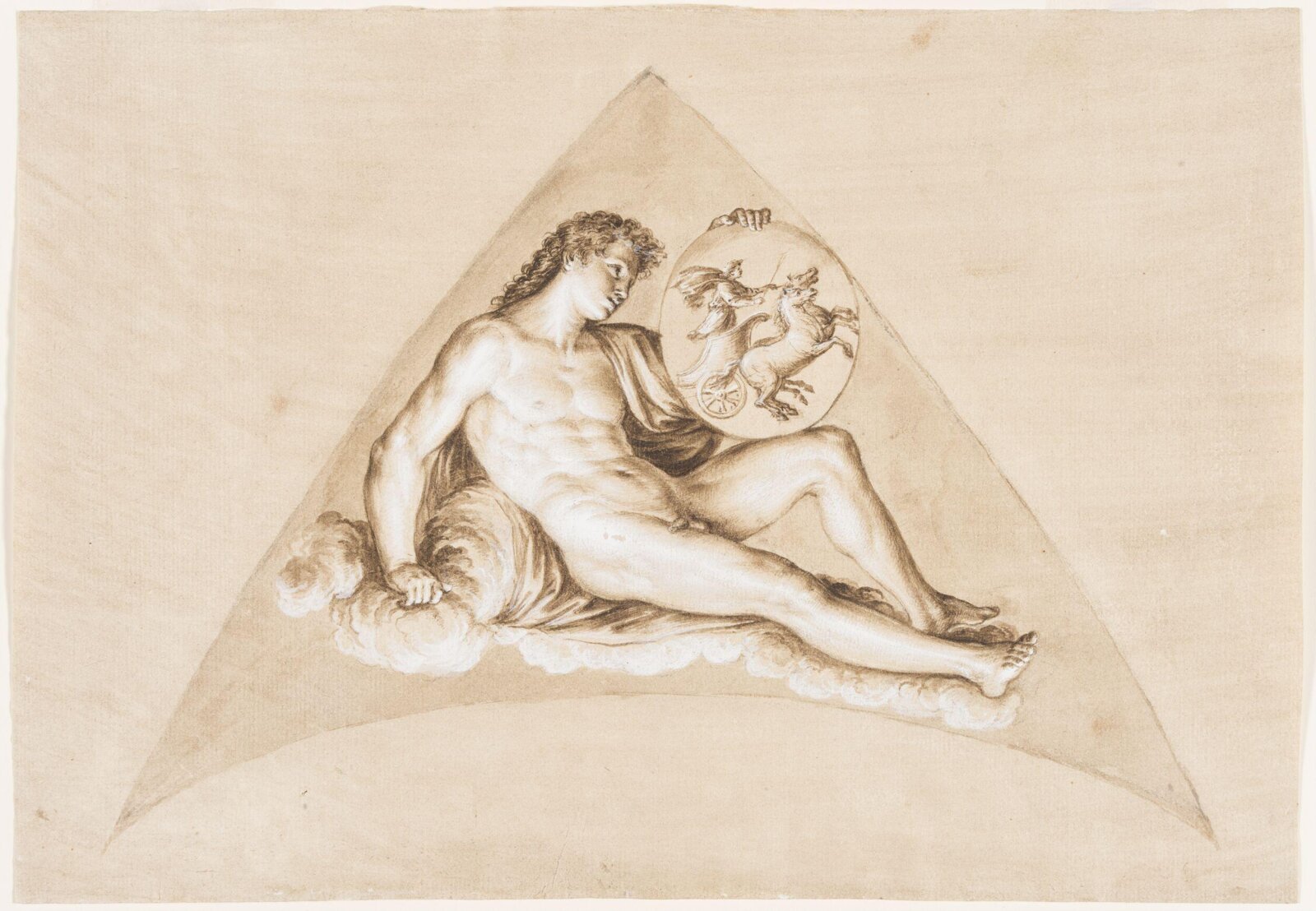 Auriga (Charioteer) (after Baldassare Peruzzi), 17th century