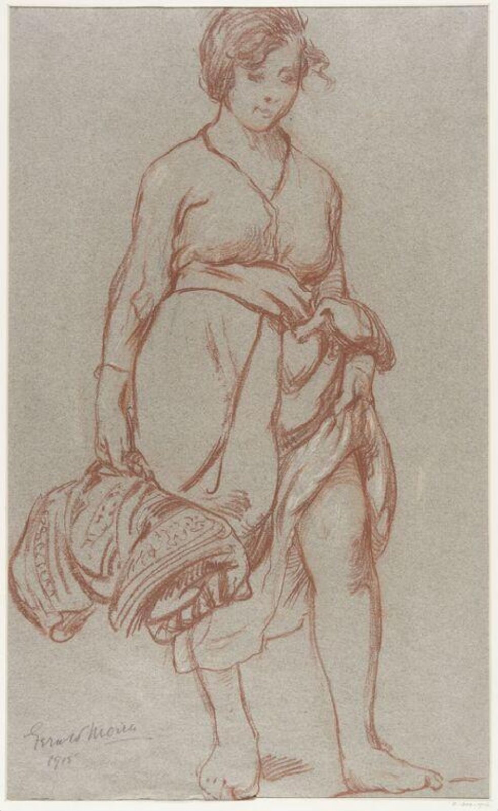 Drawing, Gerald Edward Moira, 1915