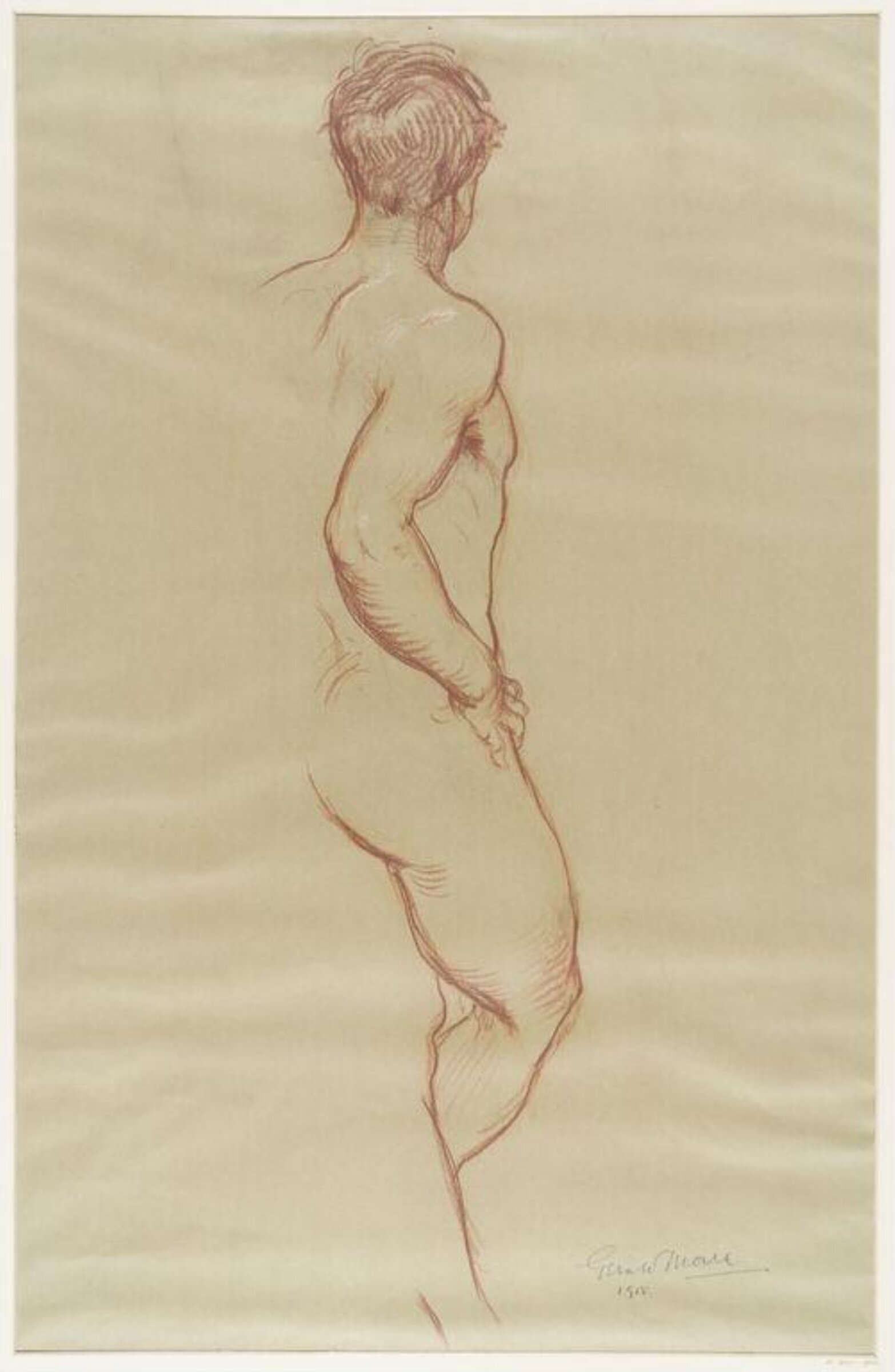 Drawing, Gerald Edward Moira, 1915