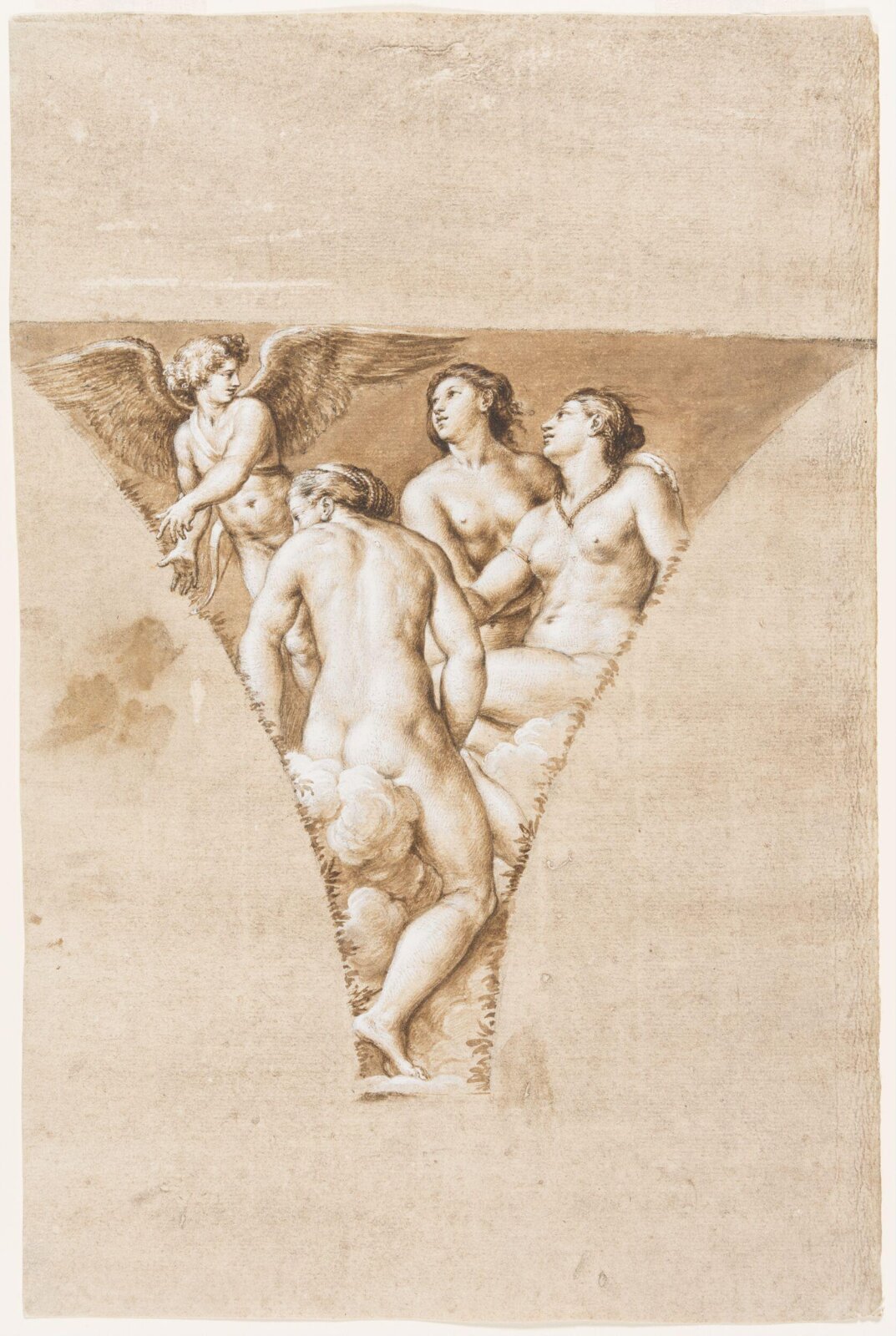 Cupid and the Three Graces (after Raphael), 17th century