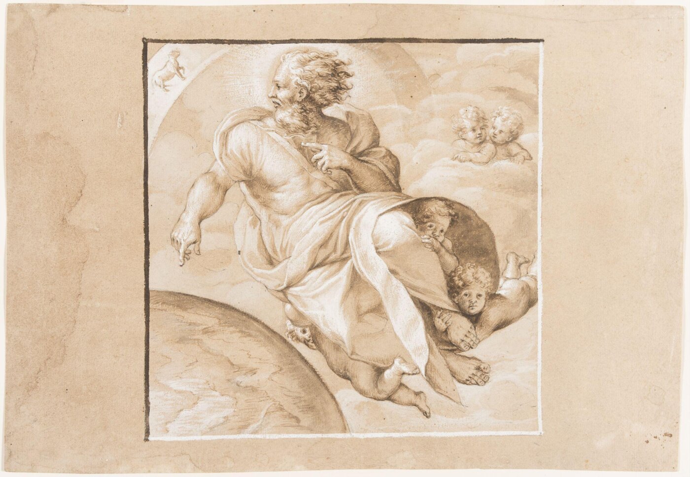 Unknown, The Creation of the Universe (after Francesco Salviati)
