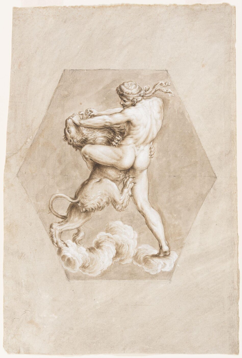 Unknown, Leo (lion) (after Baldessare Peruzzi)